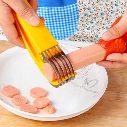 Cortador de Plátano 2 PCS LJZP - ABS y Acero Inoxidable 304