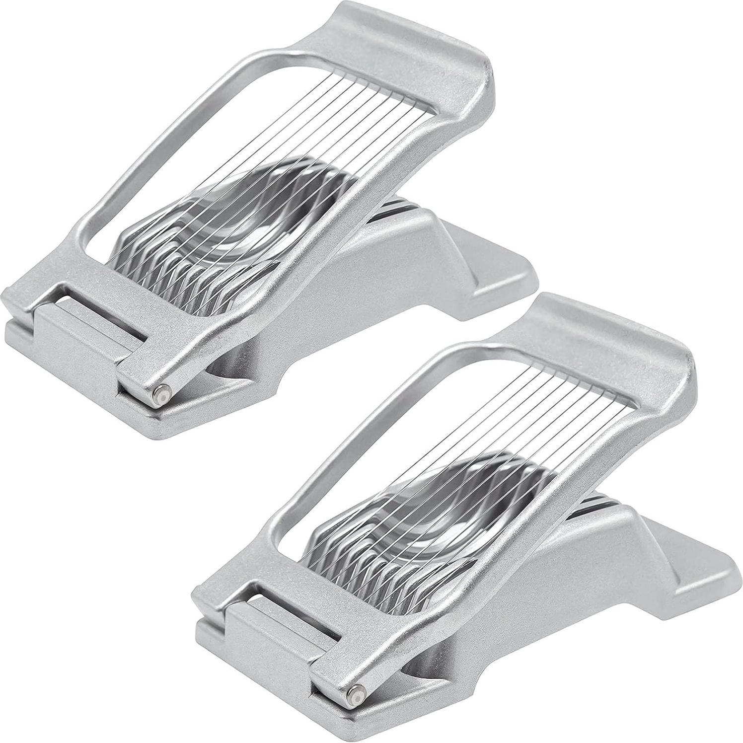 Cortador de Huevos Multifuncional LGHWKETH de Aluminio 2PCS