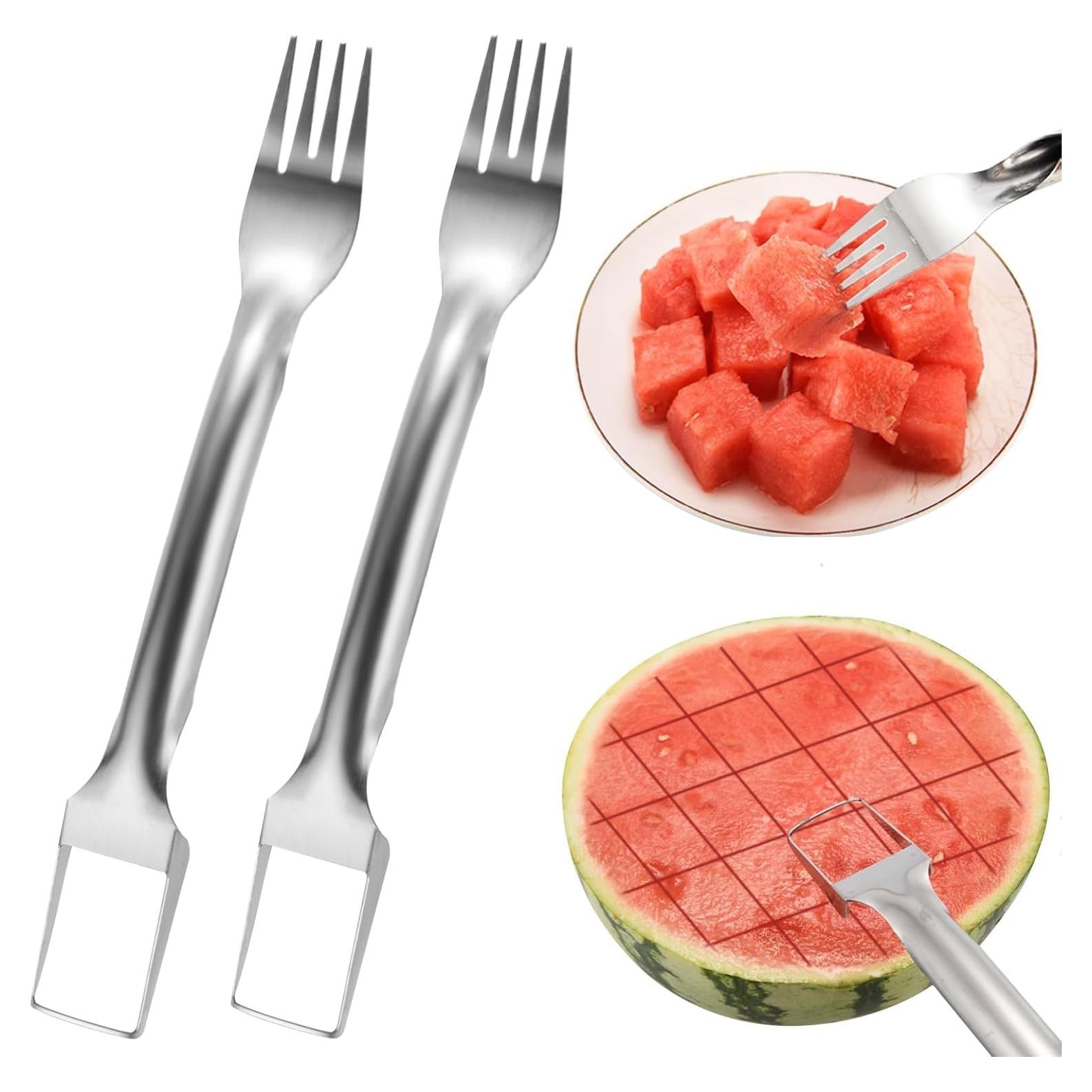 Cortadora de Sandía 2-en-1 Genérico Acero Inoxidable 25 cm