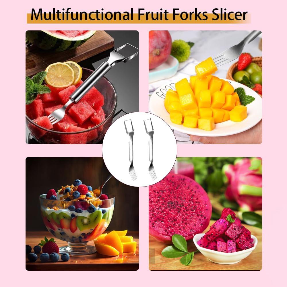 Cortador de Sandía 2 en 1 Yeabomy Acero Inoxidable 22cm