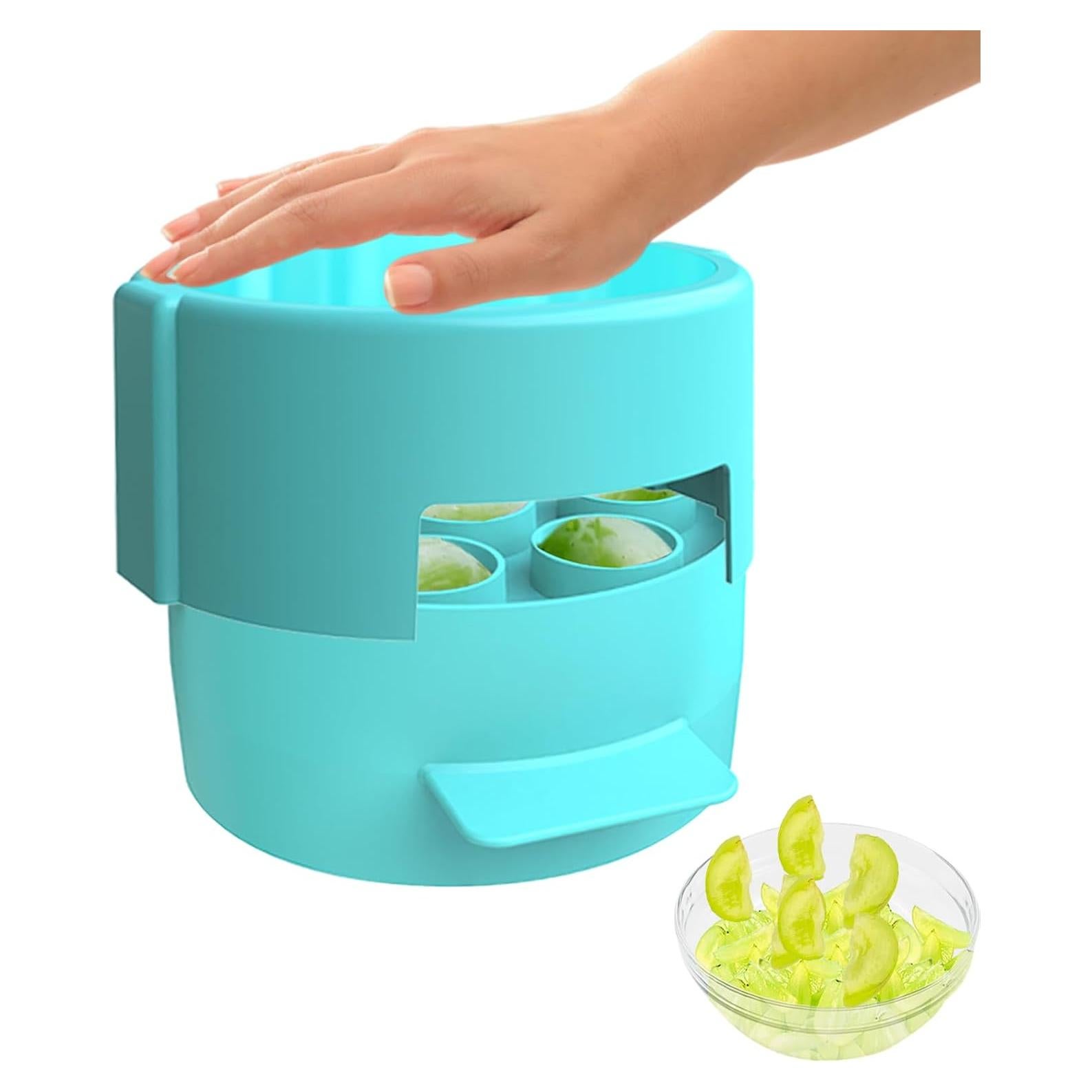 Cortador de Uvas Mahensy para Niños - Acero Inoxidable, 7 Agujeros