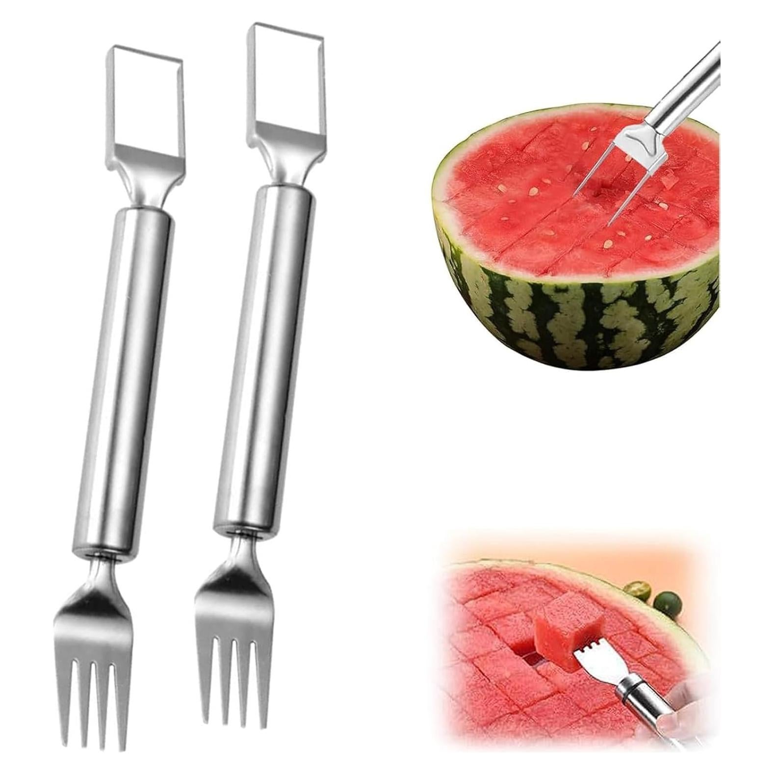 Cortador de Sandía 2-en-1 Genérico de Acero Inoxidable