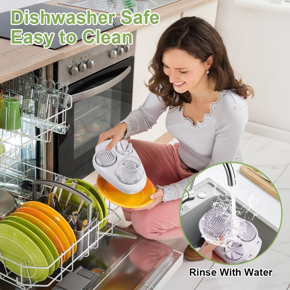 Cortador de Huevos 3 en 1 Eosraffa - Acero Inoxidable Apto Lavavajillas