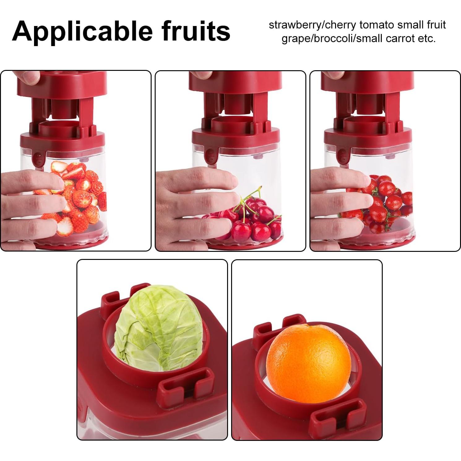 Cortador de Frutas Pequeño Lyreh de Acero Inoxidable 11x9x7.5cm