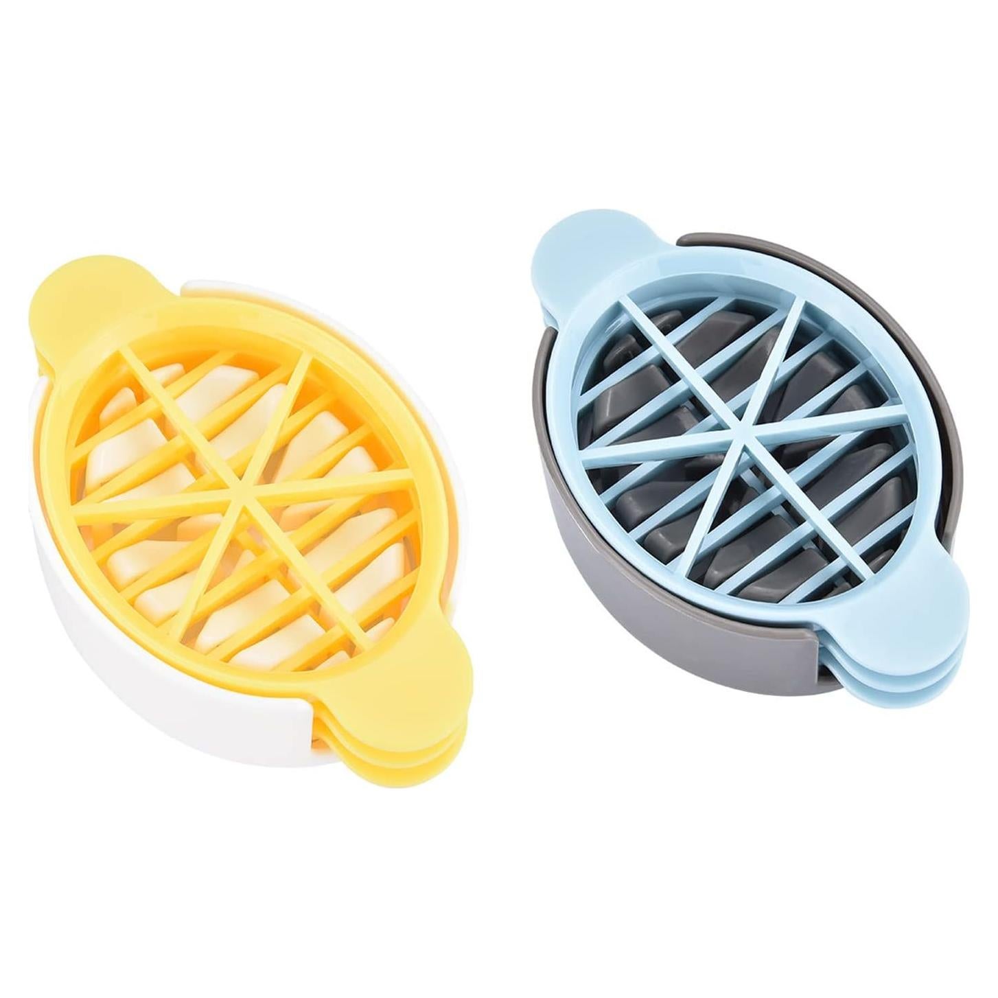 Cortadores de Huevos NentMent - Paquete de 2, Apto Lavavajillas