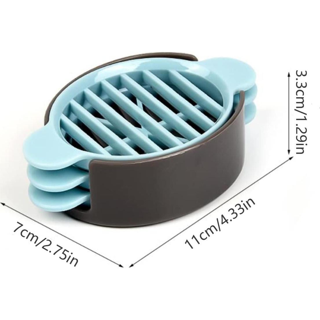 Cortadores de Huevos NentMent - Paquete de 2, Apto Lavavajillas