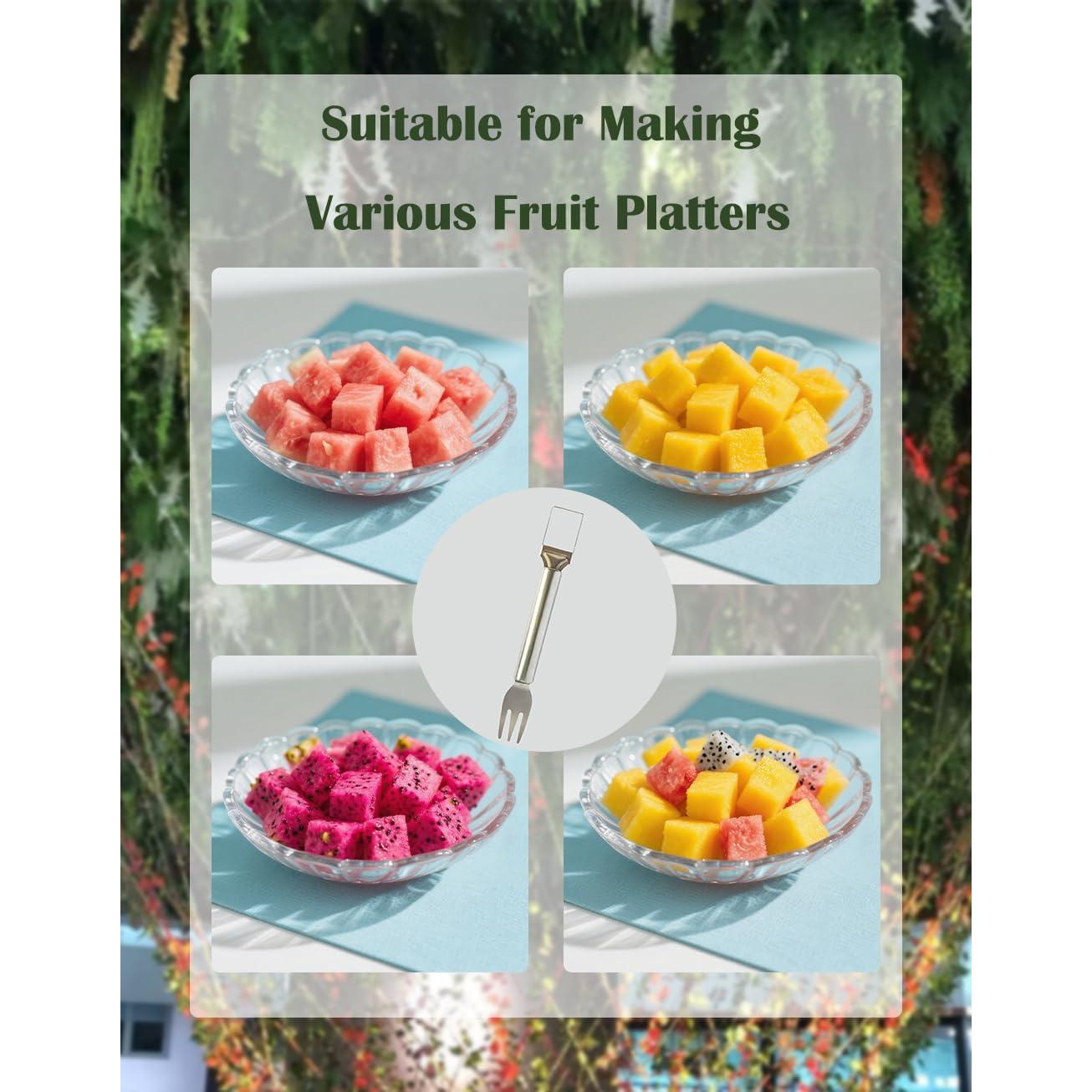 Cortador de Sandía 2-en-1 WNJLXLGDGO de Acero Inoxidable