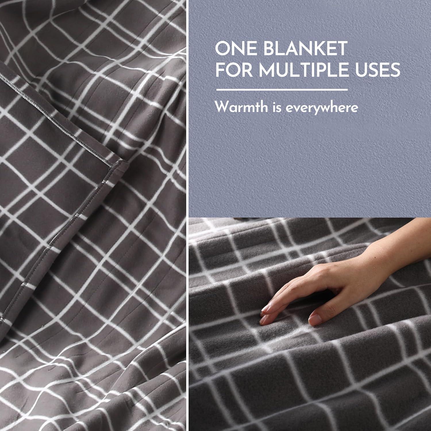 Manta Eléctrica Calentada ONDAN Completo 213x182 cm Gris Claro