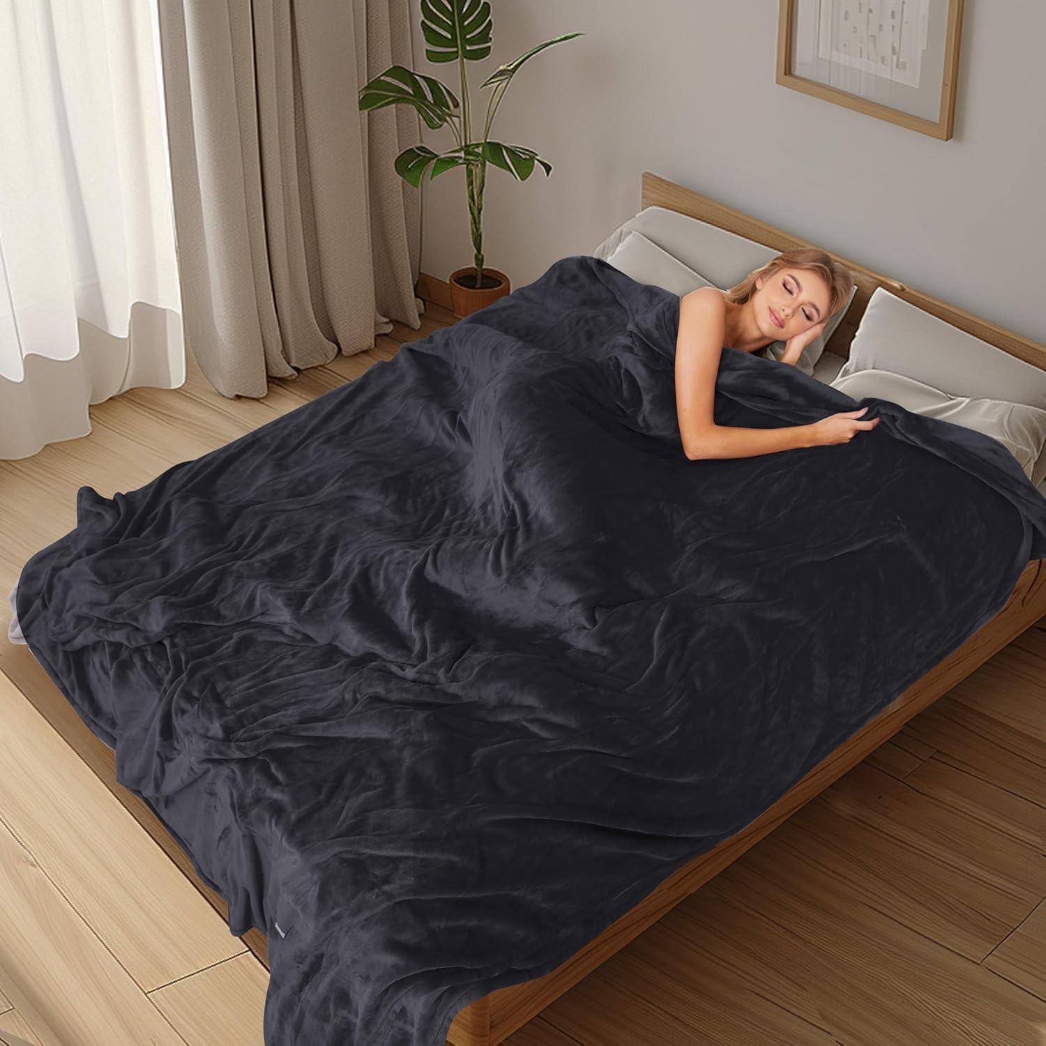 Manta Eléctrica Térmica LaffyLo Completo 182x213 cm Gris