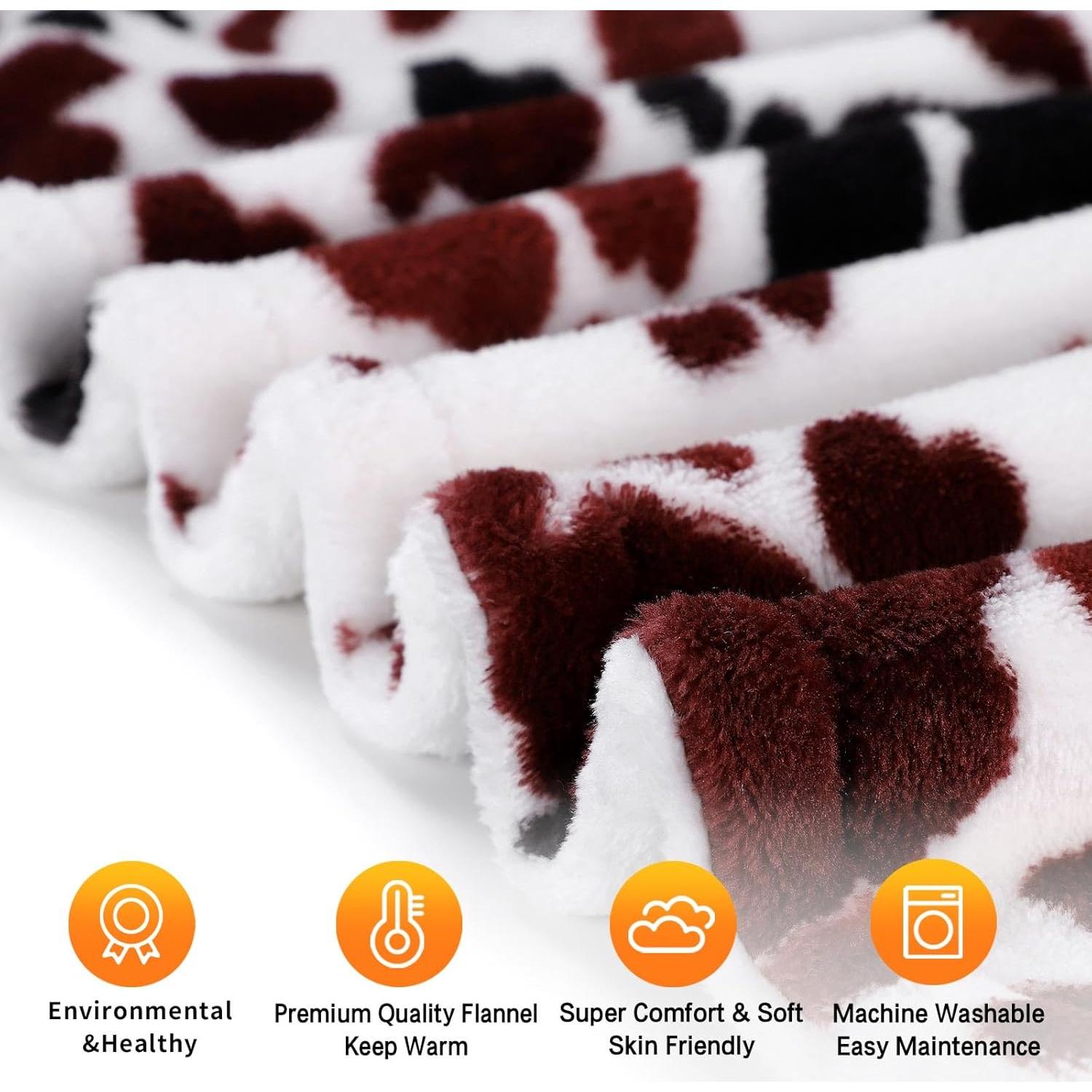 Manta Térmica USB-C CZZDERAM 127x152 cm 3 Niveles Calor Vaca