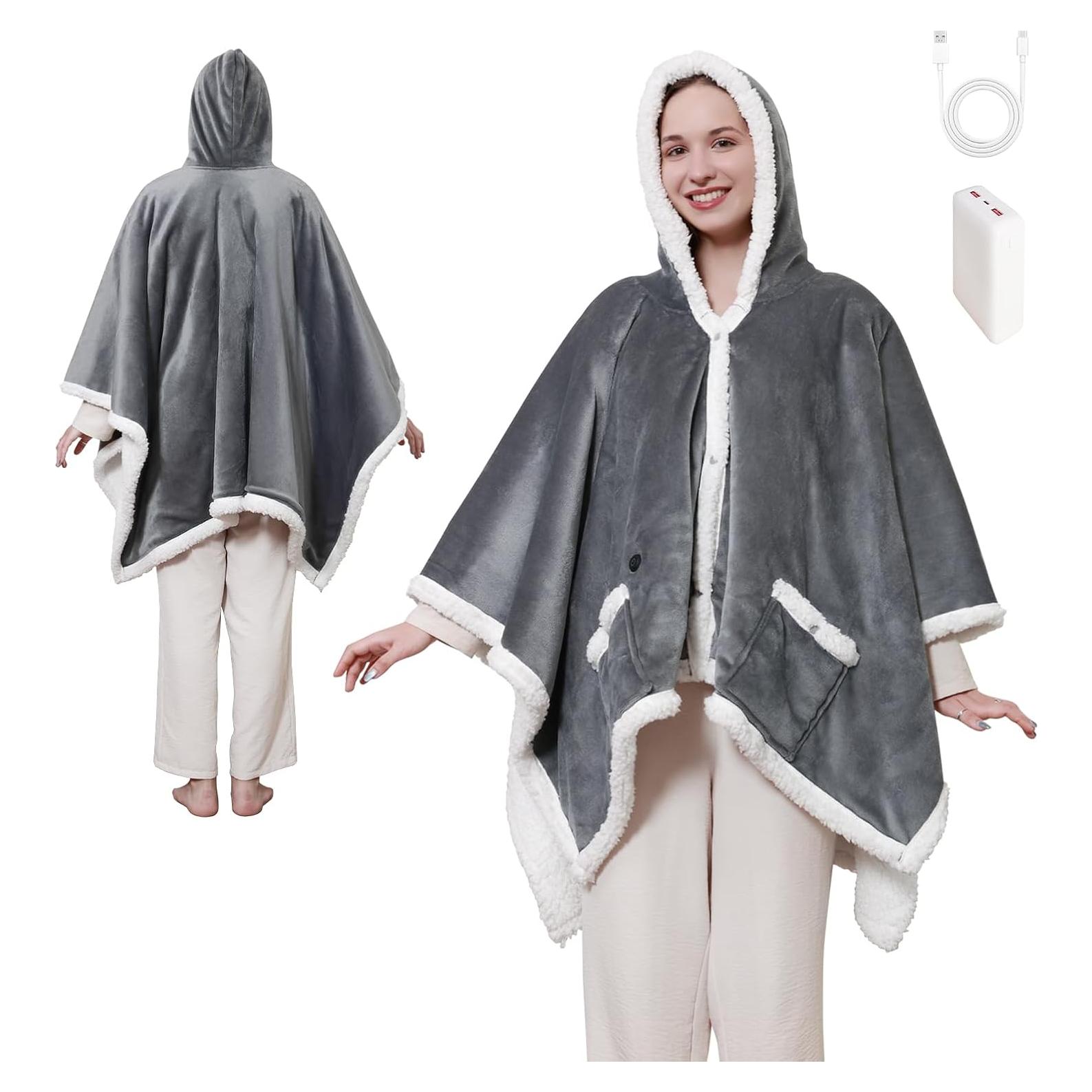 Manta Térmica Portátil Sealy 50x60cm con Batería Recargable