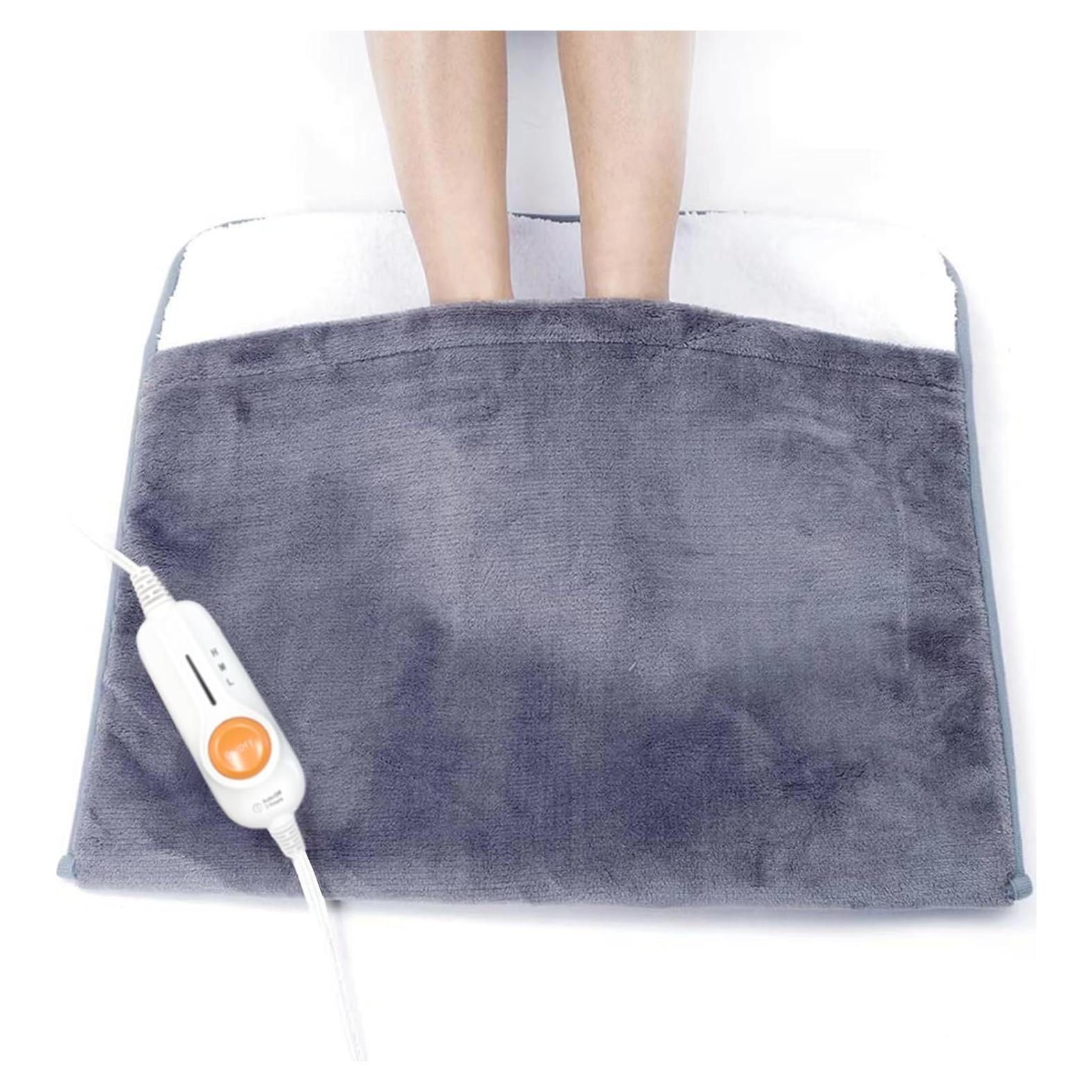 Calentador de pies eléctrico Gintao 55.88x50.8 cm Gris
