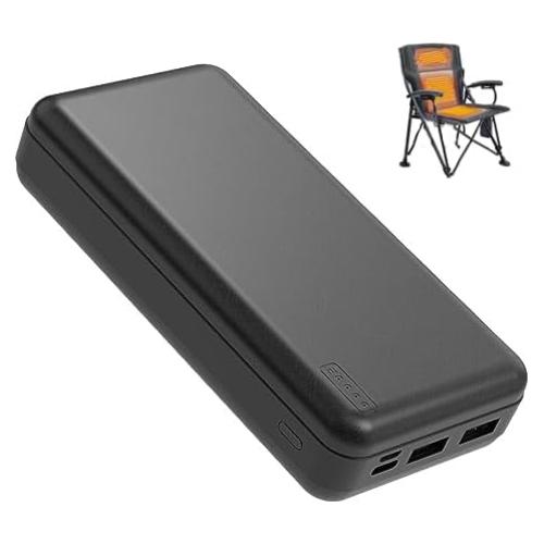 Batería 20000mAh 5V2A para Silla Calentada y Camping