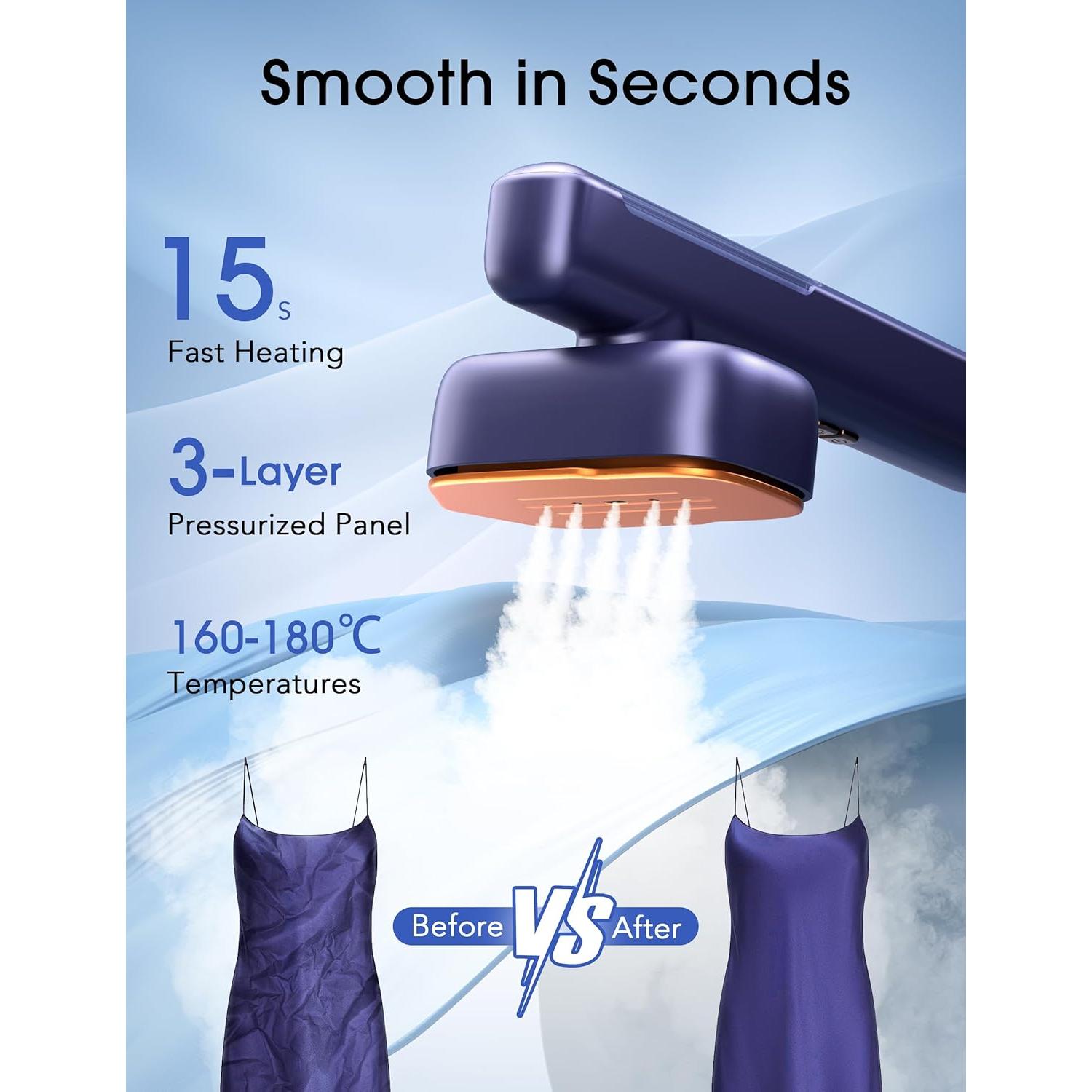 Vaporizador de Ropa Sundu LDYD-1002 Azul 1100W 80ml