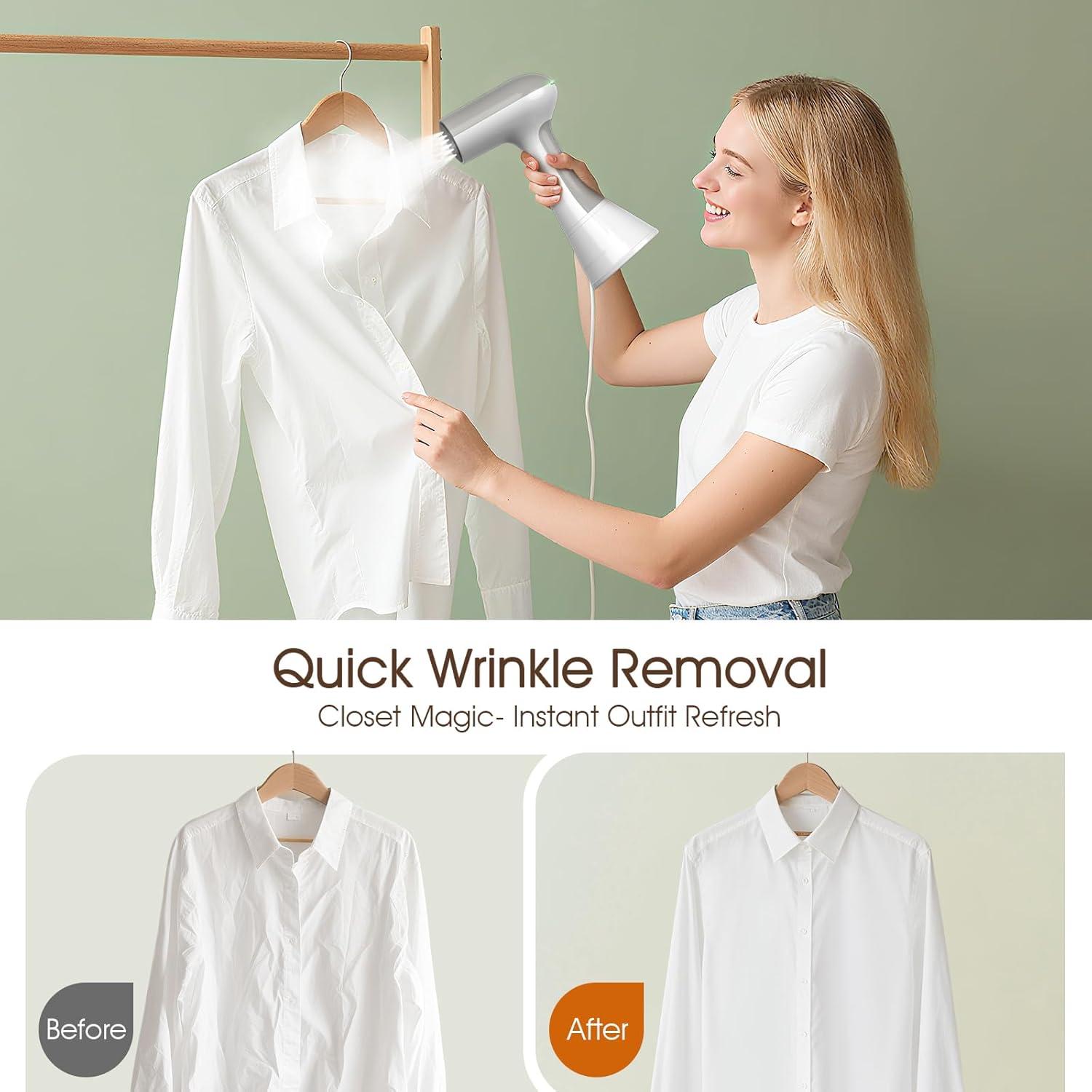 Vaporizador de Ropa de Mano PWWJ T-201 1000W 220ml 20s Calentamiento