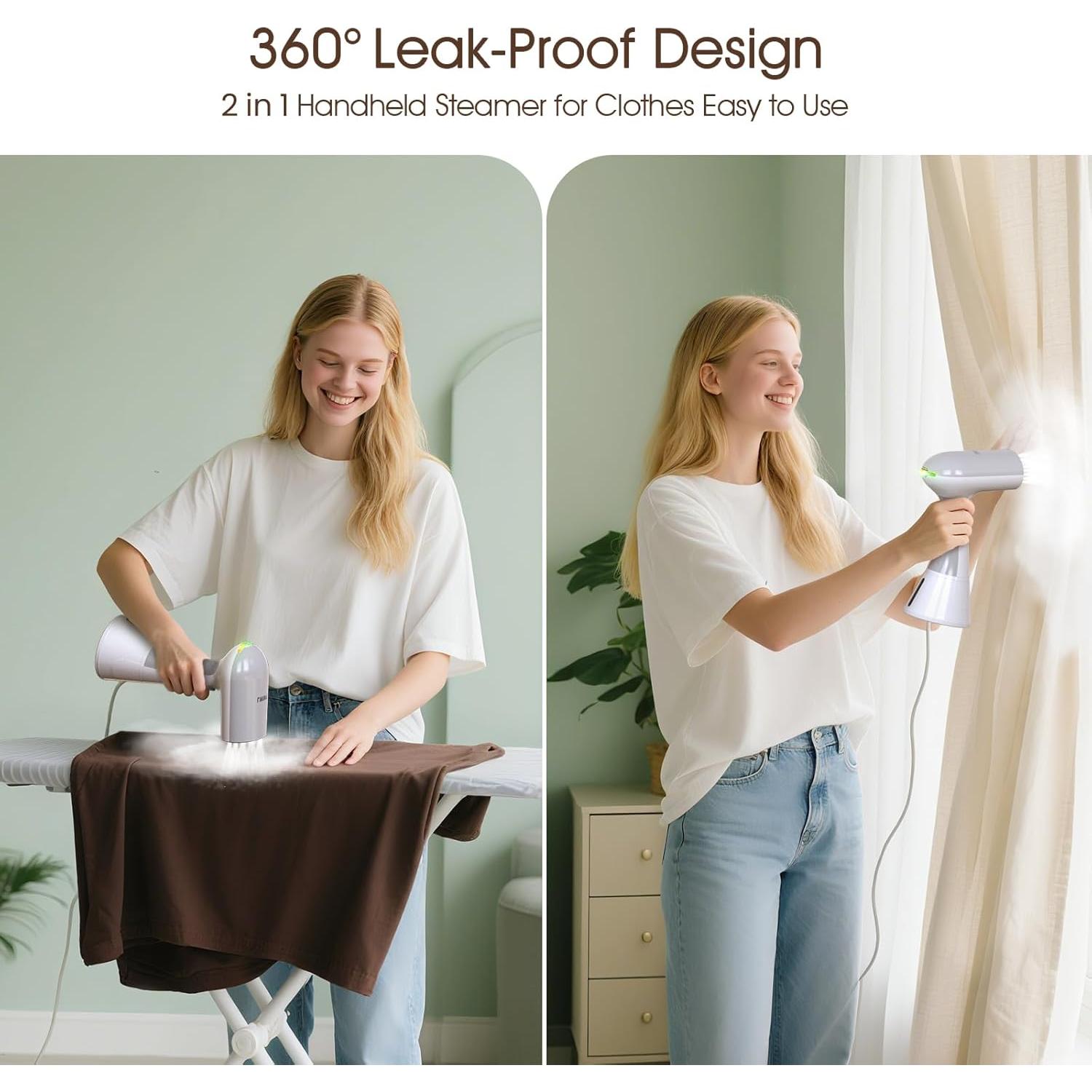 Vaporizador de Ropa de Mano PWWJ T-201 1000W 220ml 20s Calentamiento