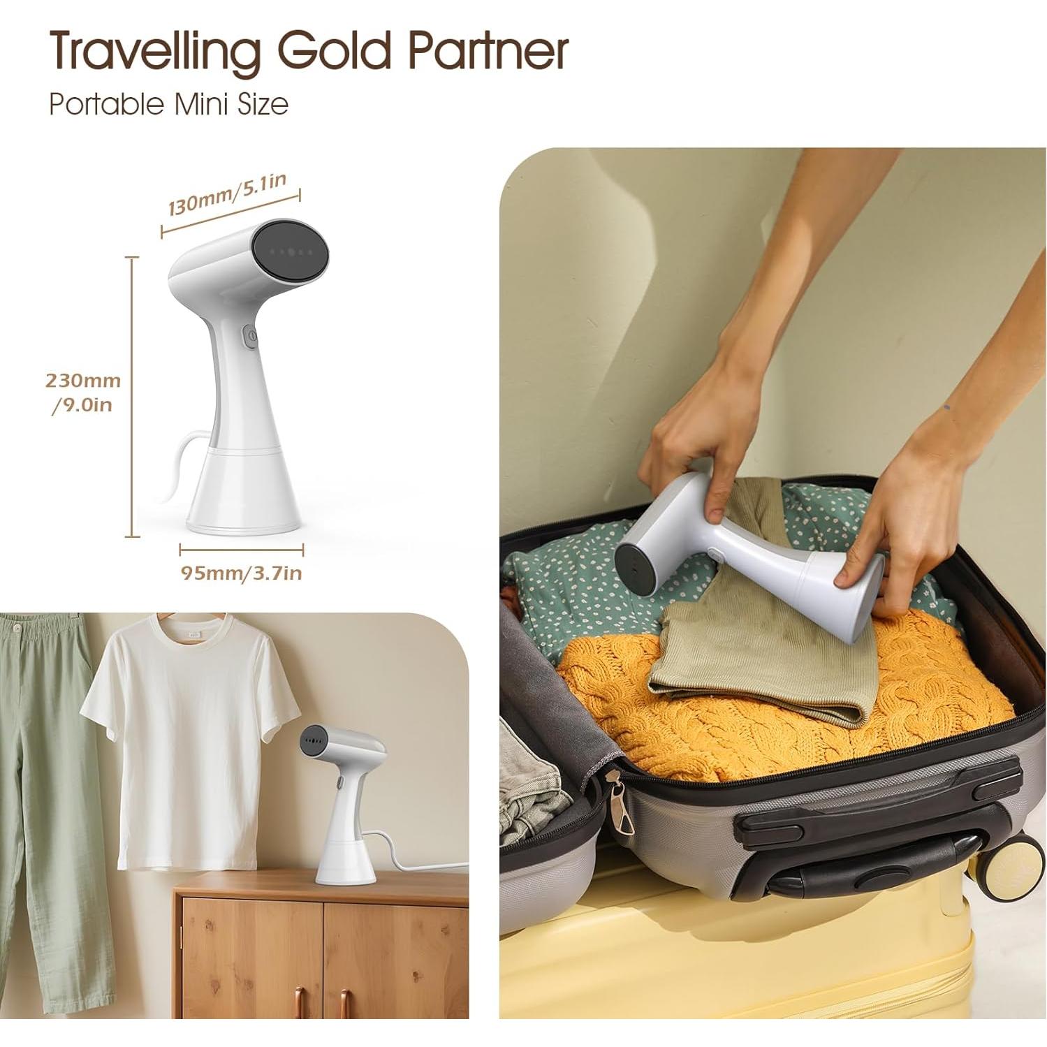 Vaporizador de Ropa de Mano PWWJ T-201 1000W 220ml 20s Calentamiento