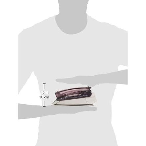 Plancha de Viaje Rowenta DA1560, 1000W, Suela Acero Inoxidable