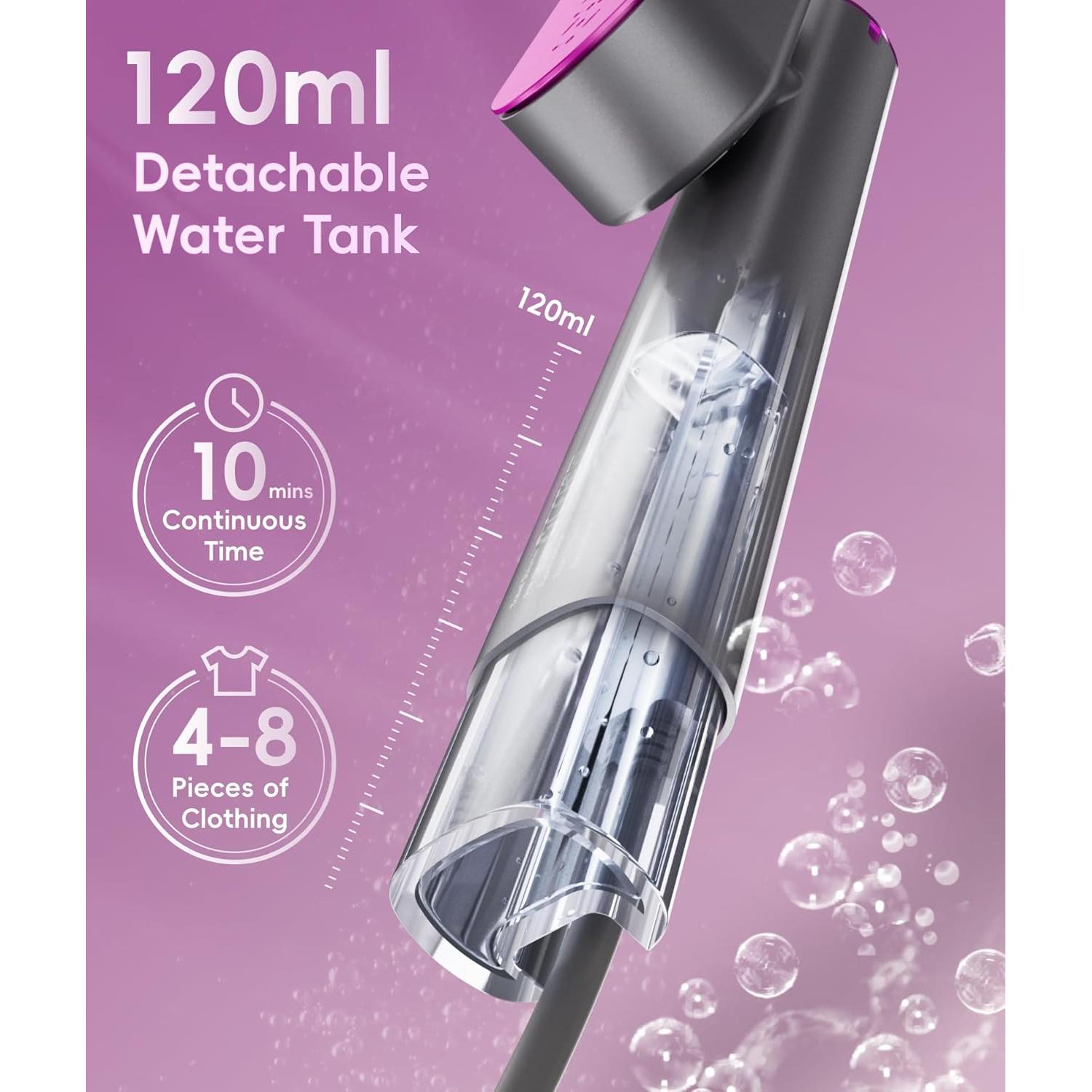 Vaporizador de Ropa Ilake CW-5205 Gris Espacial 1000W 120ml