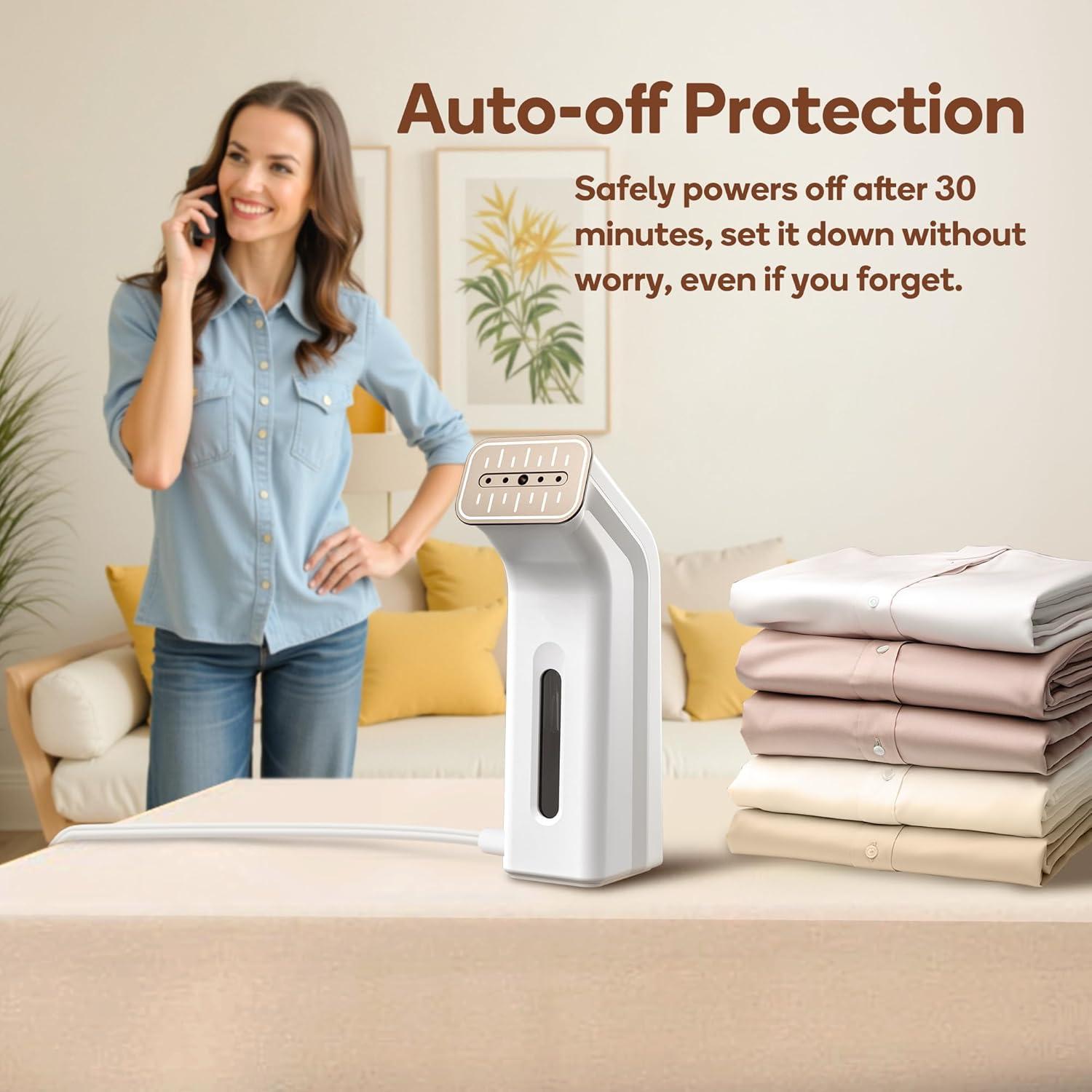 Plancha y Vaporizador 2 en 1 Newbealer NB310A 170ml 650W