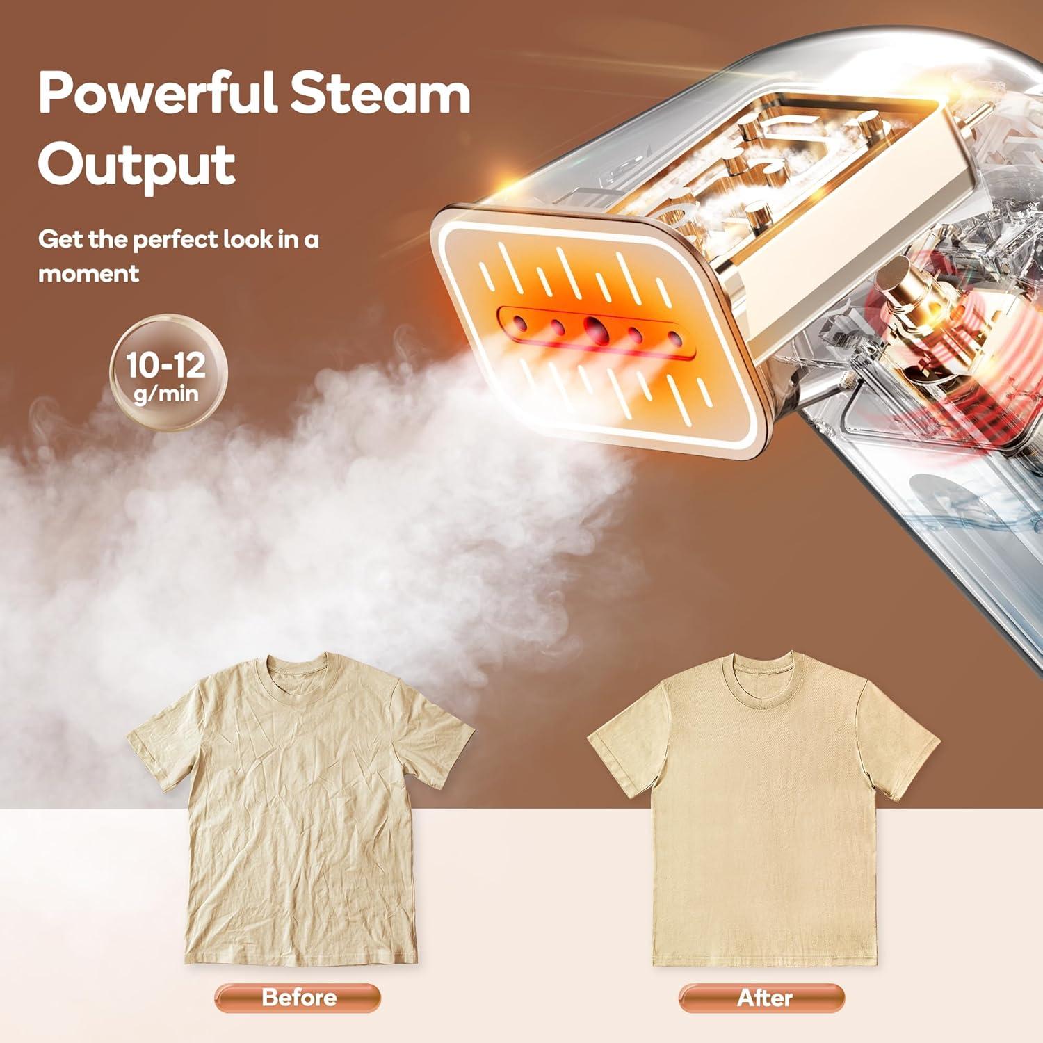 Plancha y Vaporizador 2 en 1 Newbealer NB310A 170ml 650W