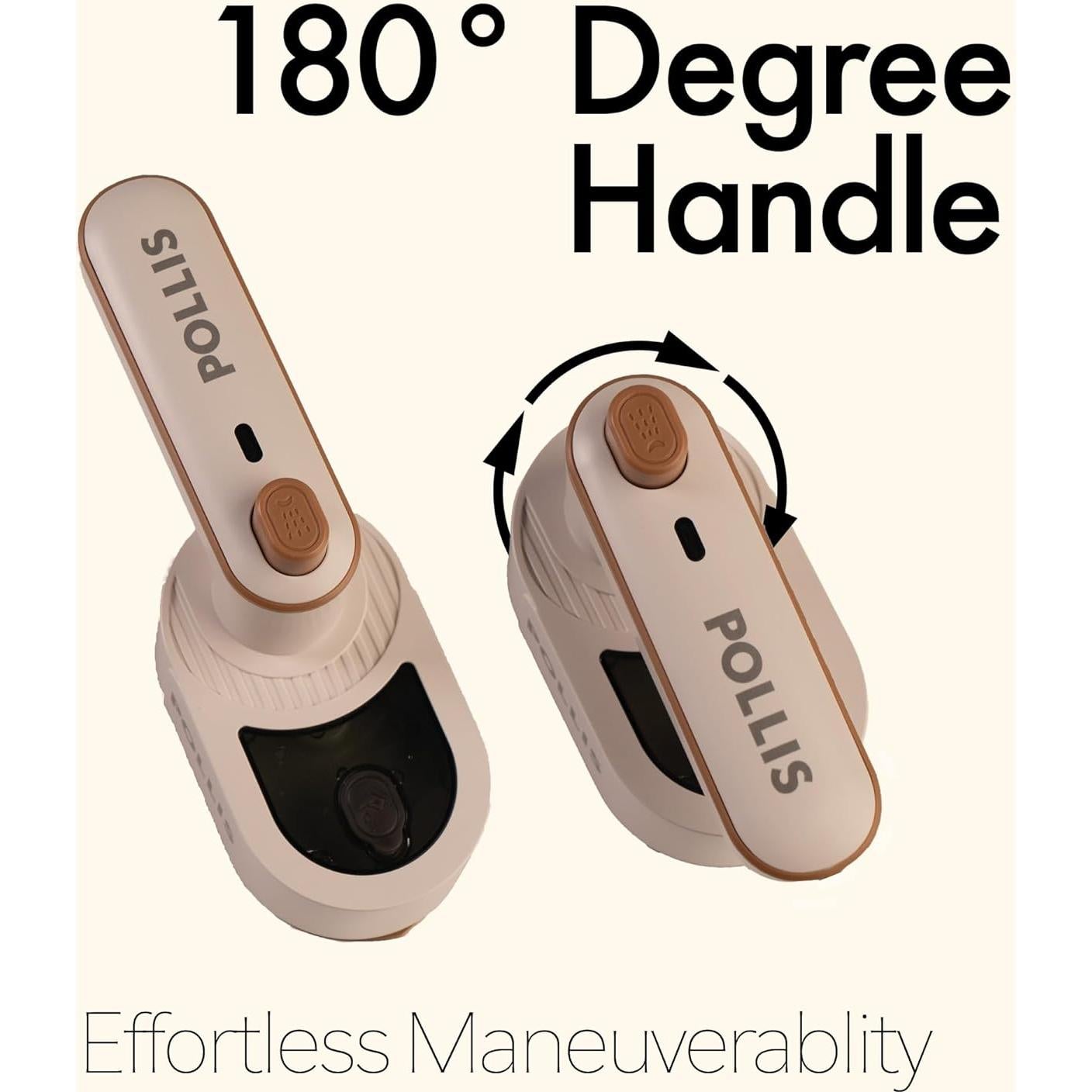 Plancha y Nebulizador Portátil Pollis PA-0210 2-en-1 50ml