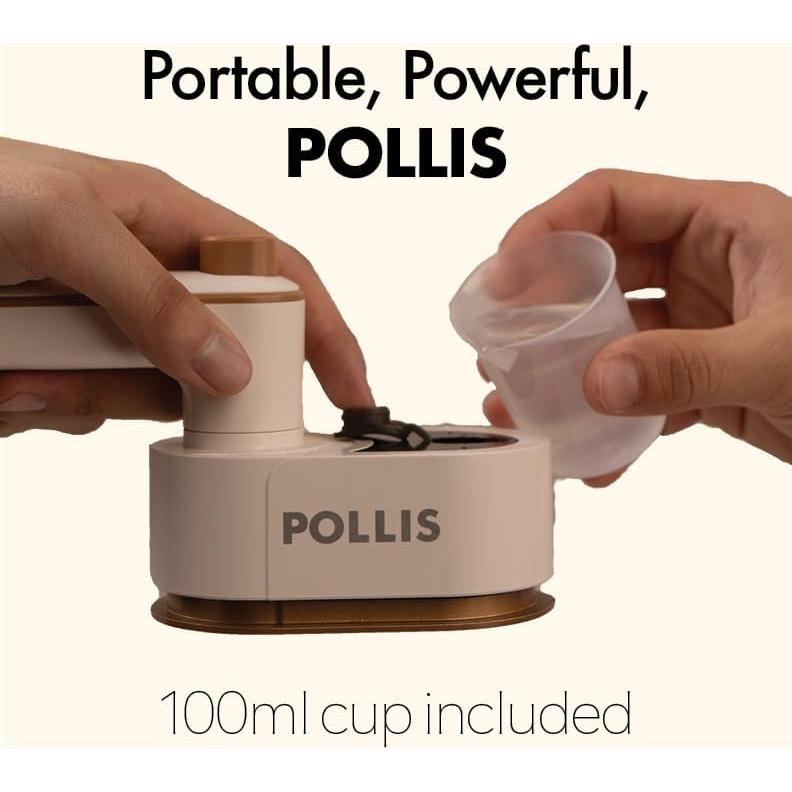 Plancha y Nebulizador Portátil Pollis PA-0210 2-en-1 50ml