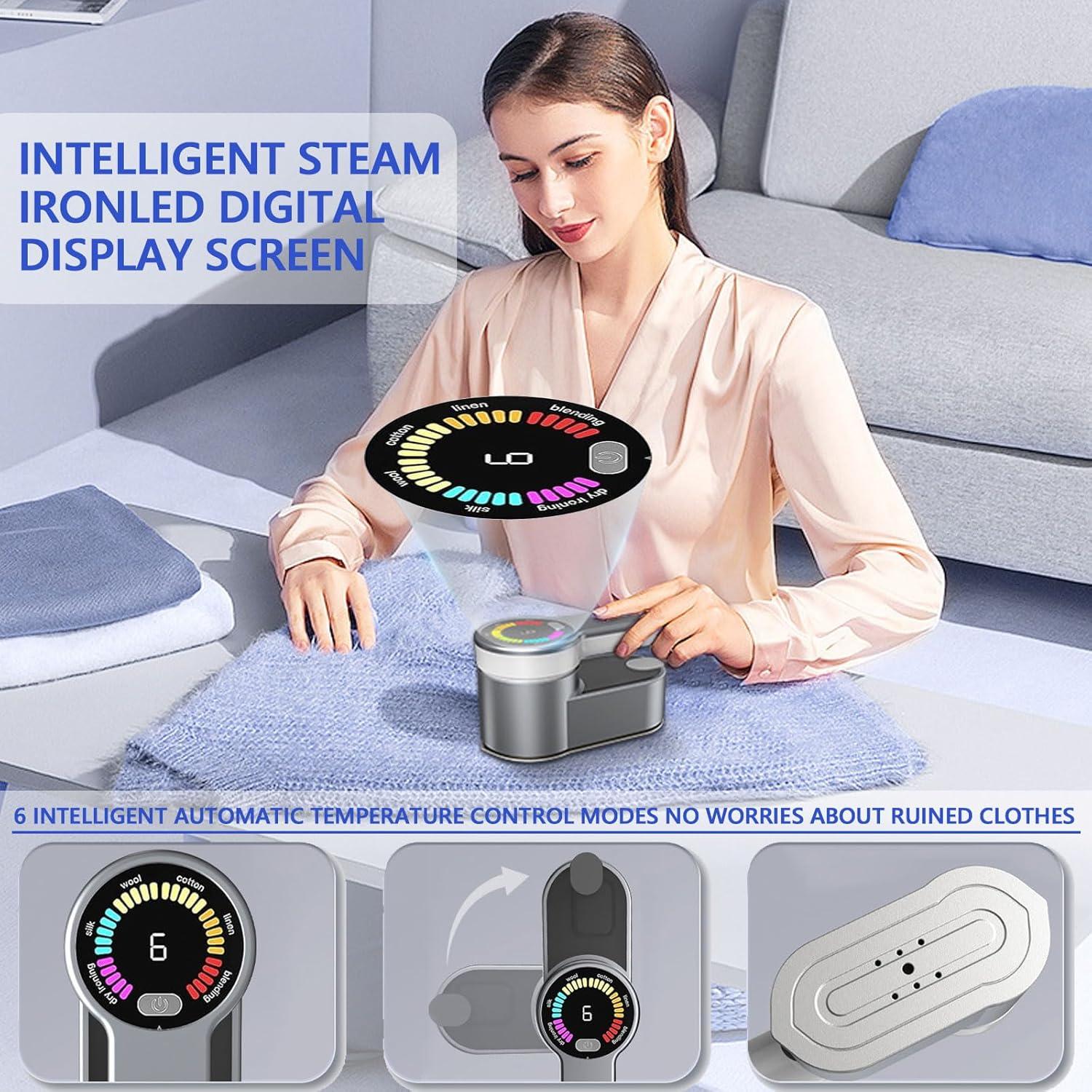 Vaporizador de Ropa LLQ TDJ-H 1200W Portátil 120ml