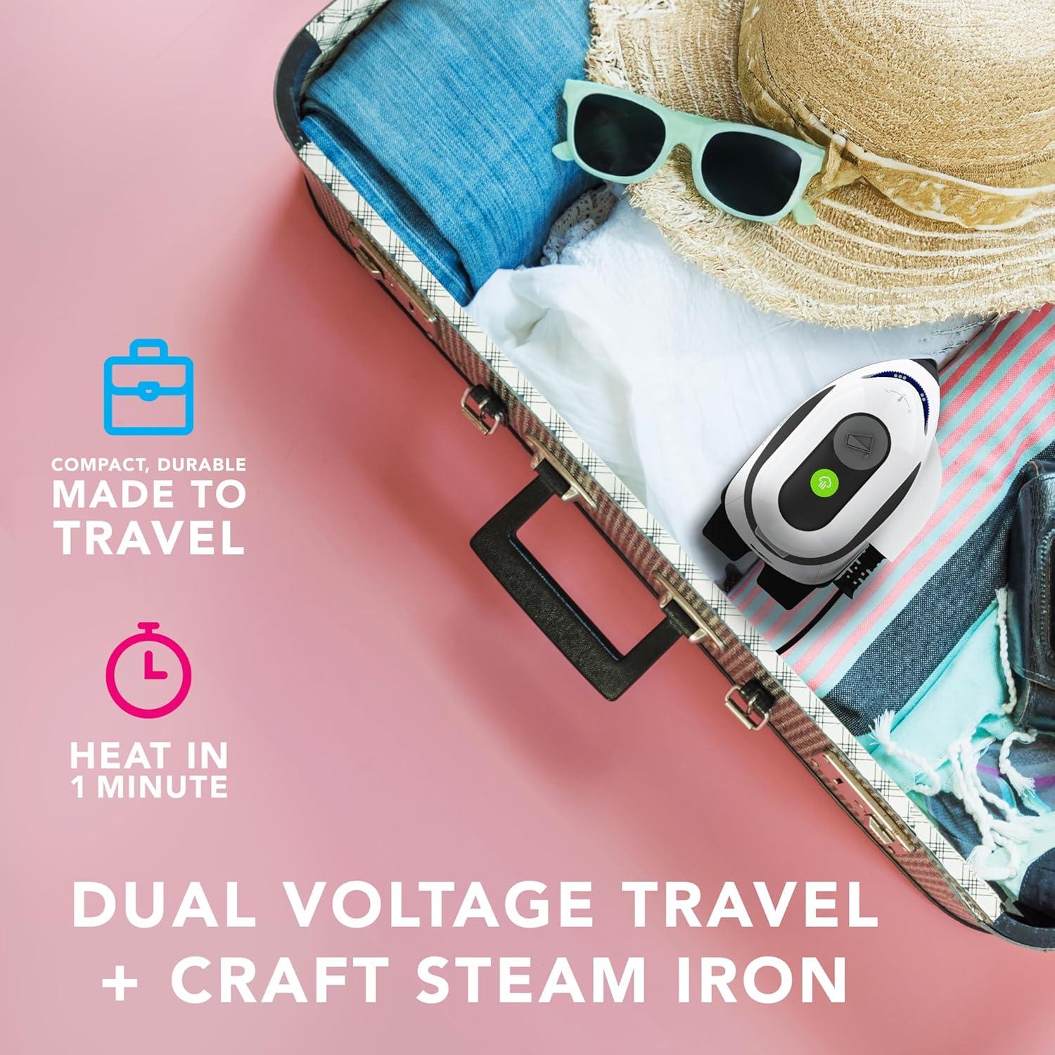 Plancha de Vapor Steamfast Modal 0.58 kg, Suela Antiadherente