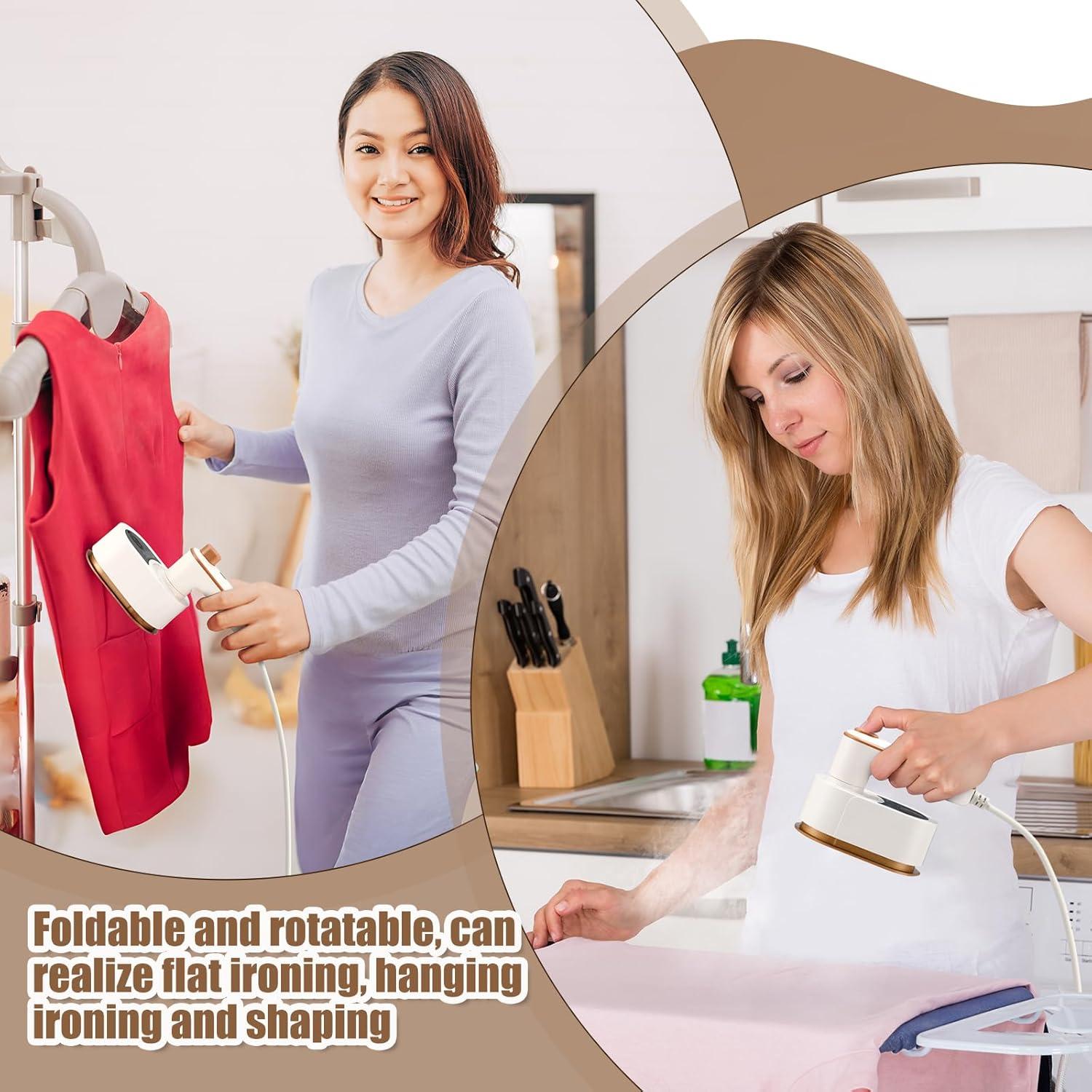 Plancha Mini de Viaje Portátil Leriton 3 en 1 Blanca