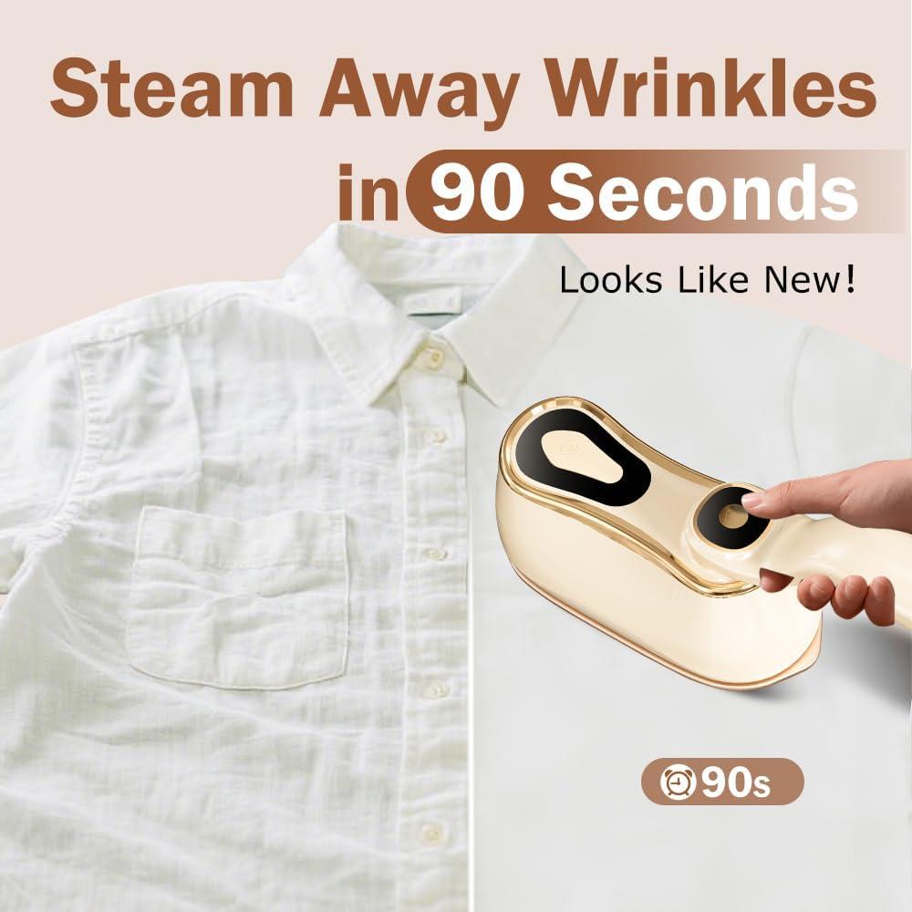 Plancha de Vapor Portátil YinTexriy 2 en 1 1000W 218ml