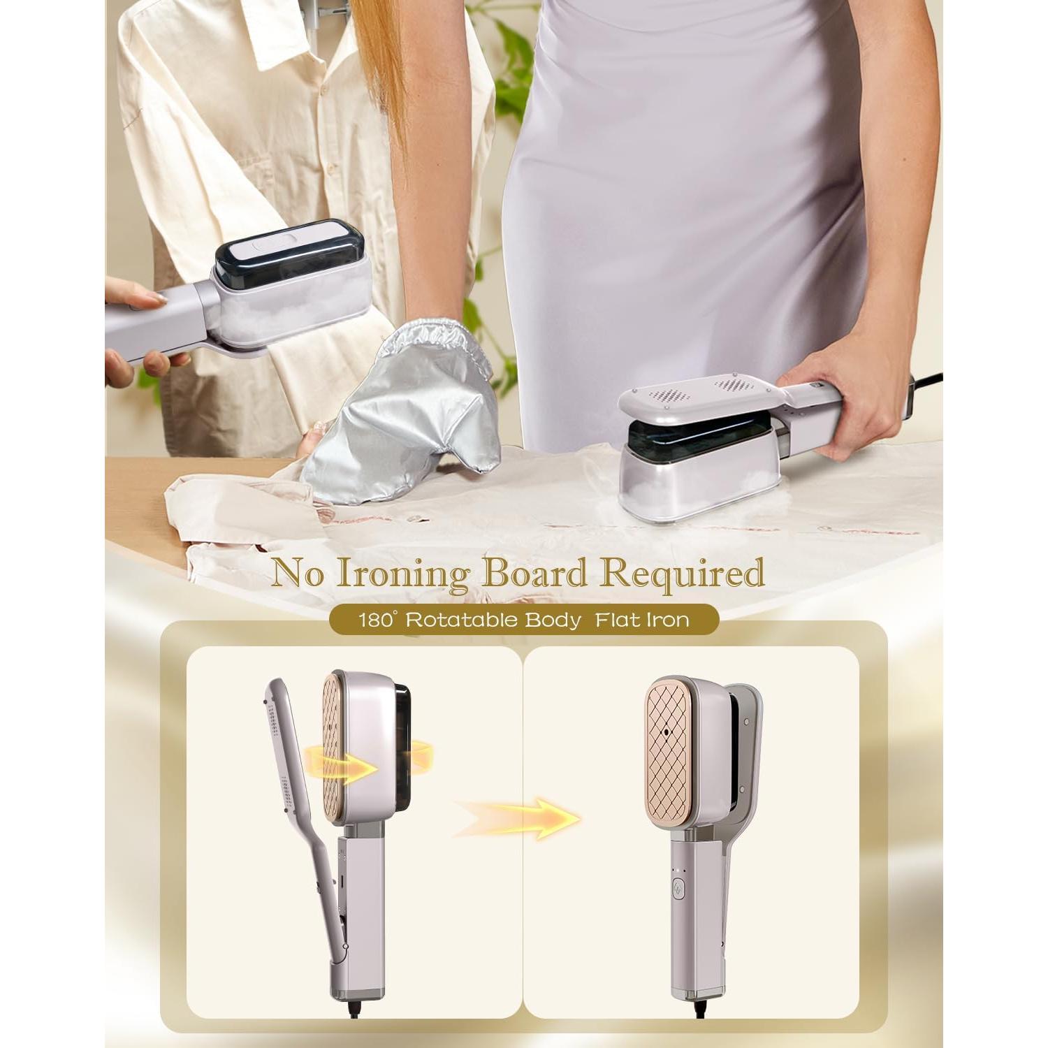 Plancha de Vapor Portátil Banbanda 1000W 3 en 1 100ml