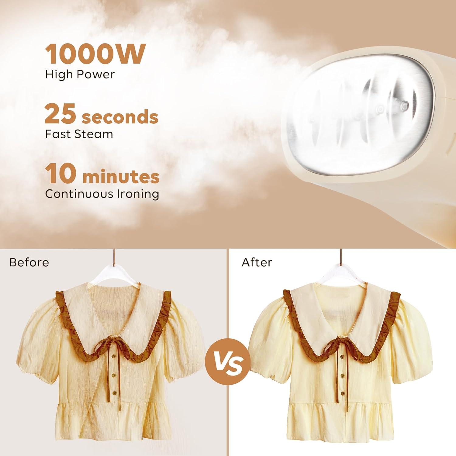 Vaporizador Portátil Cruzando Río A17 1000W 100ml 25s Calentamiento