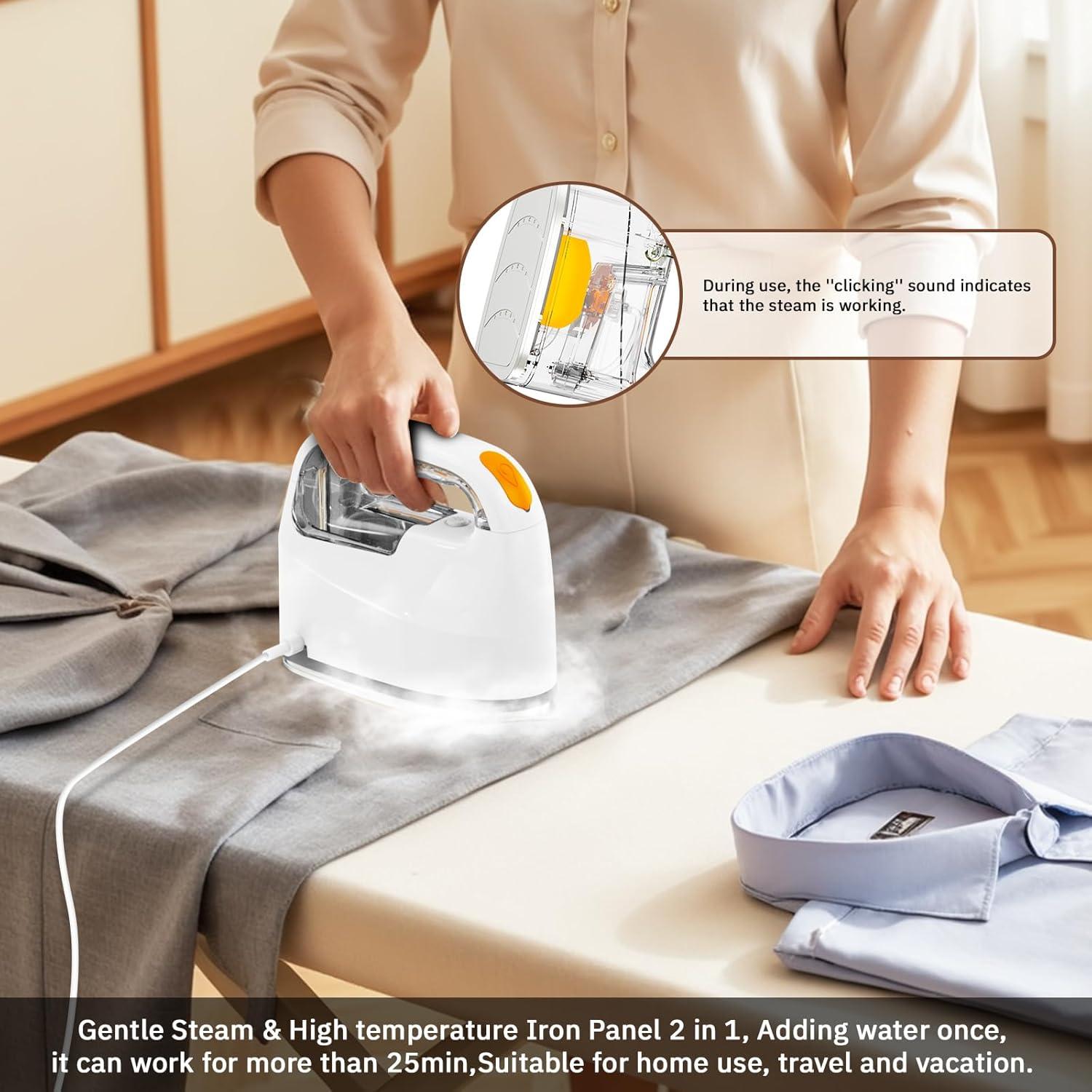 Mini Vaporizador y Plancha 2 en 1 UWTLFCE 1000W Portátil