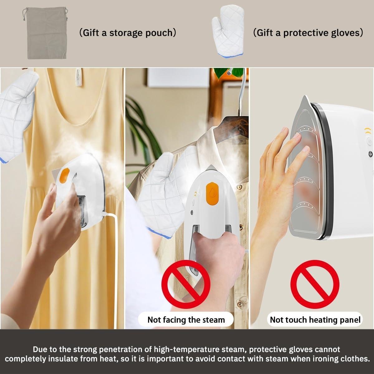 Mini Vaporizador y Plancha 2 en 1 UWTLFCE 1000W Portátil