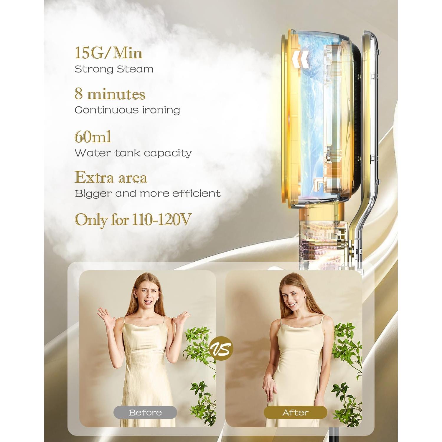 Plancha de Vapor Portátil Banbanda 3 en 1 para Ropa 1000W