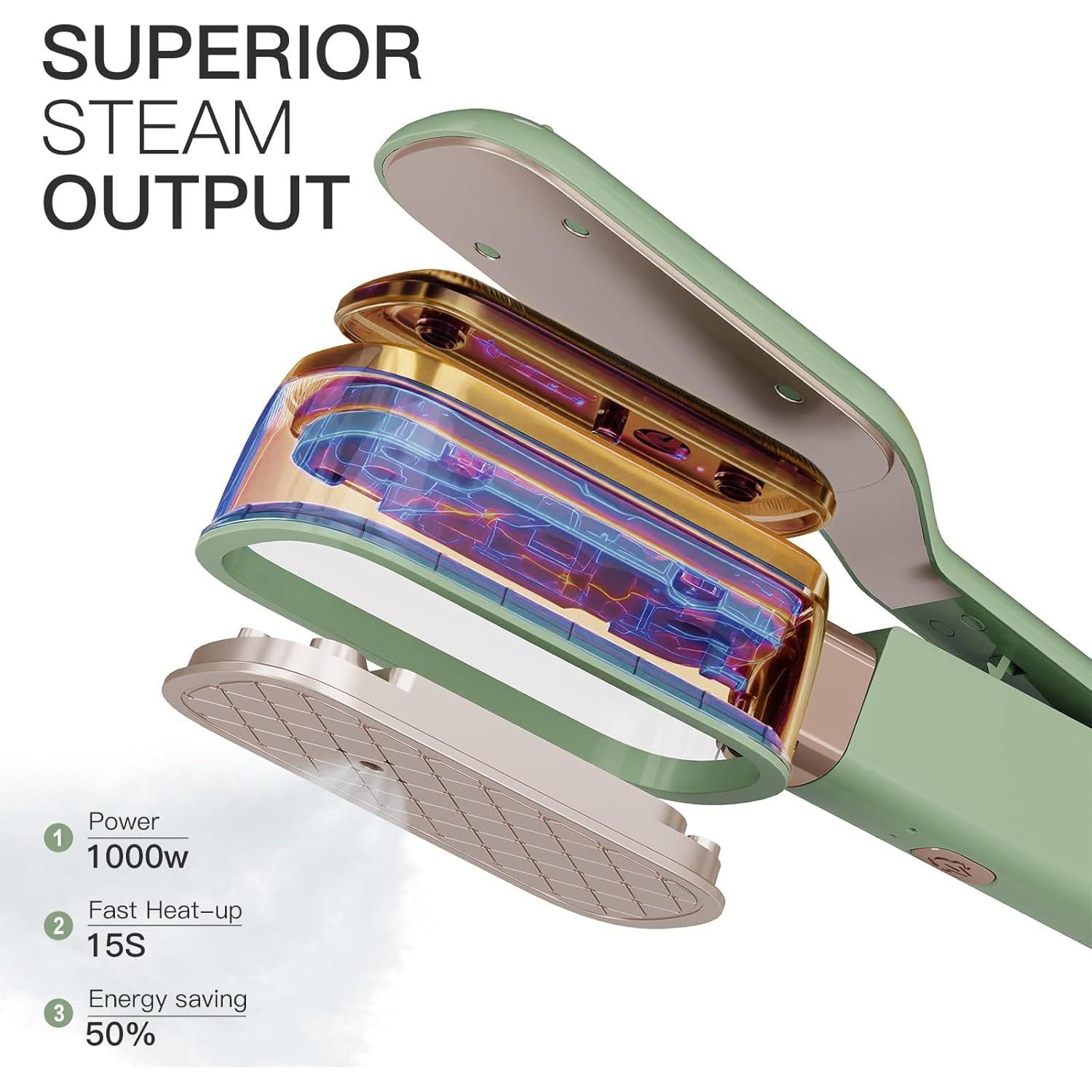 Vaporizador de viaje XYVIA 3 en 1 1000W 60ml Verde Matcha