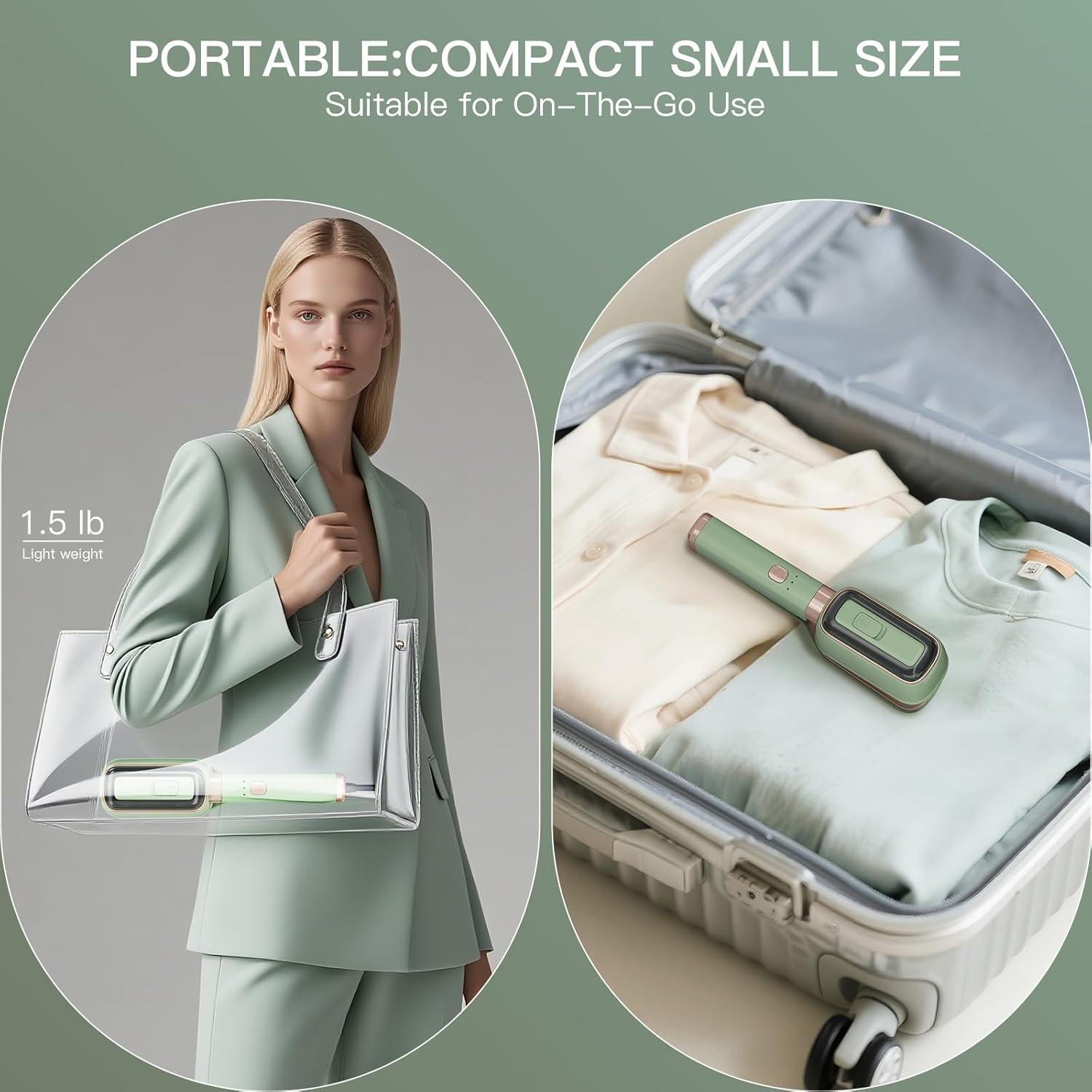 Vaporizador de viaje XYVIA 3 en 1 1000W 60ml Verde Matcha