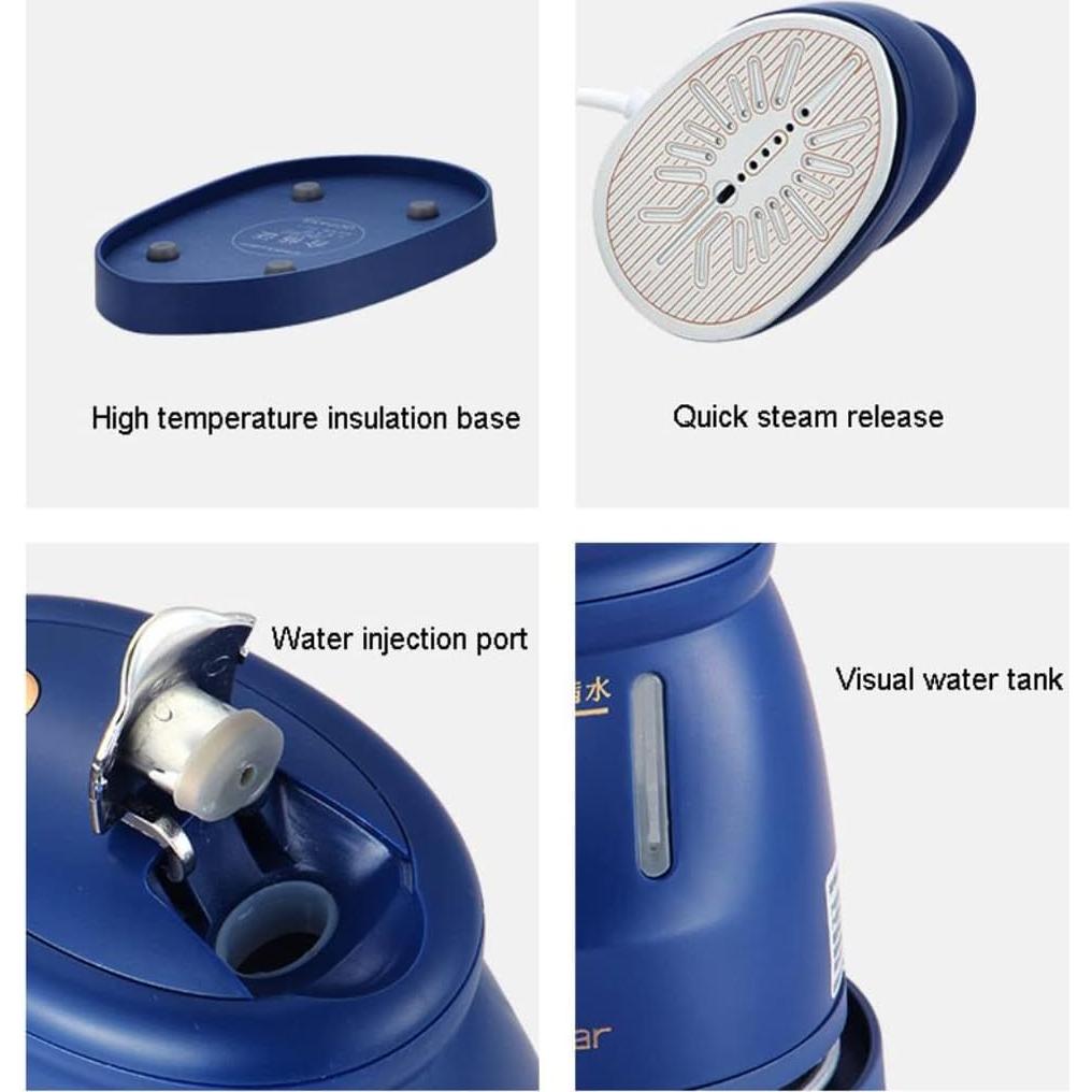 Plancha de Vapor Portátil ALisasin 0071 para Ropa y Viajes