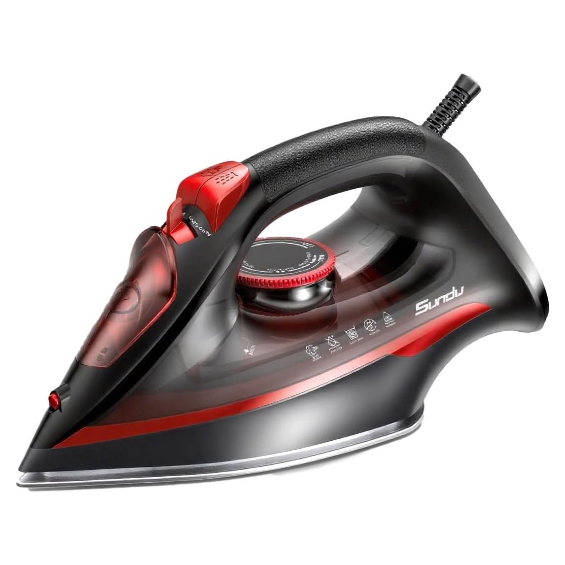 Plancha de Vapor SUNDU HJ-8065, Suela Cerámica, 1500W, 0.35L