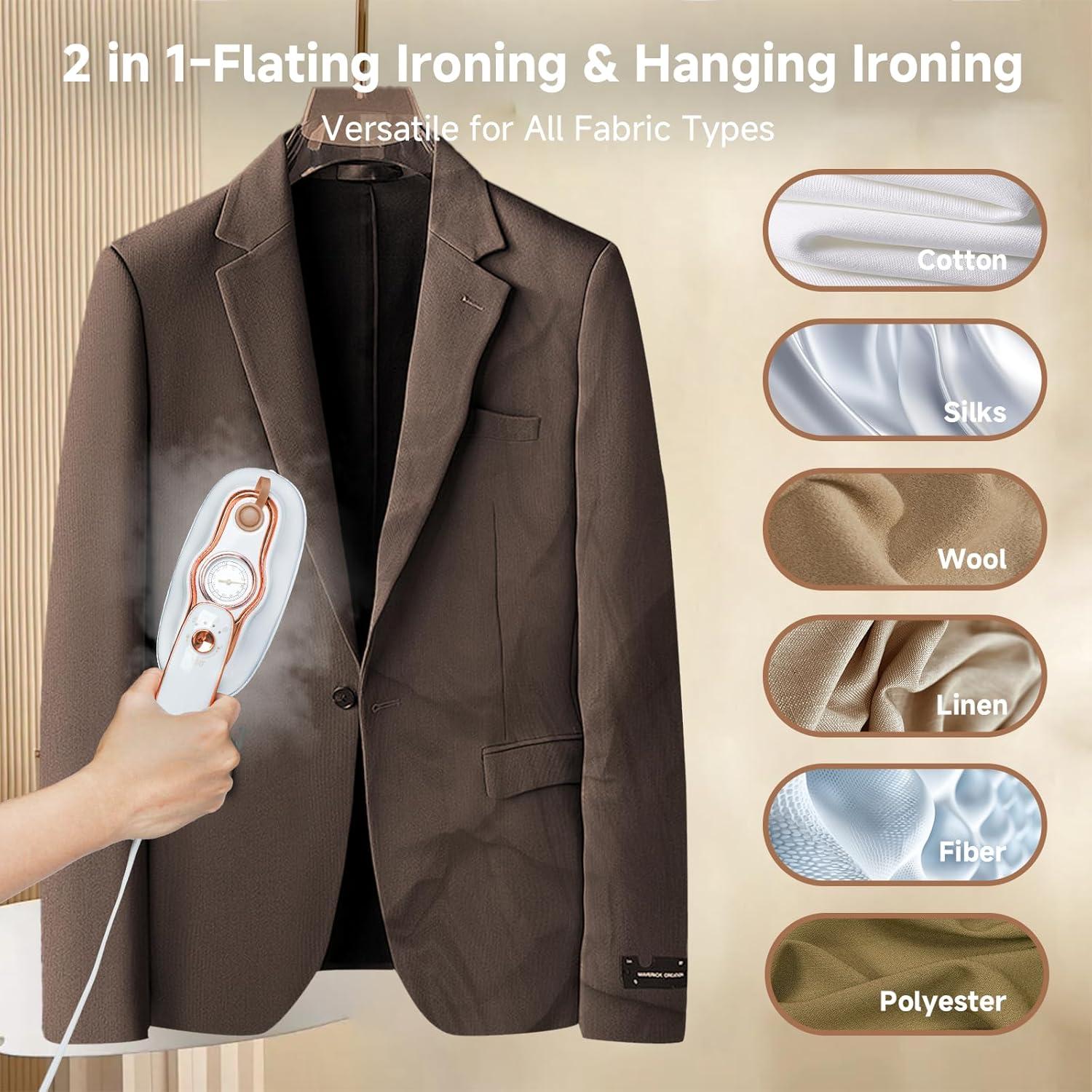 Vaporera de Viaje AckerKuro HX-6218 1200W 200ml Blanco