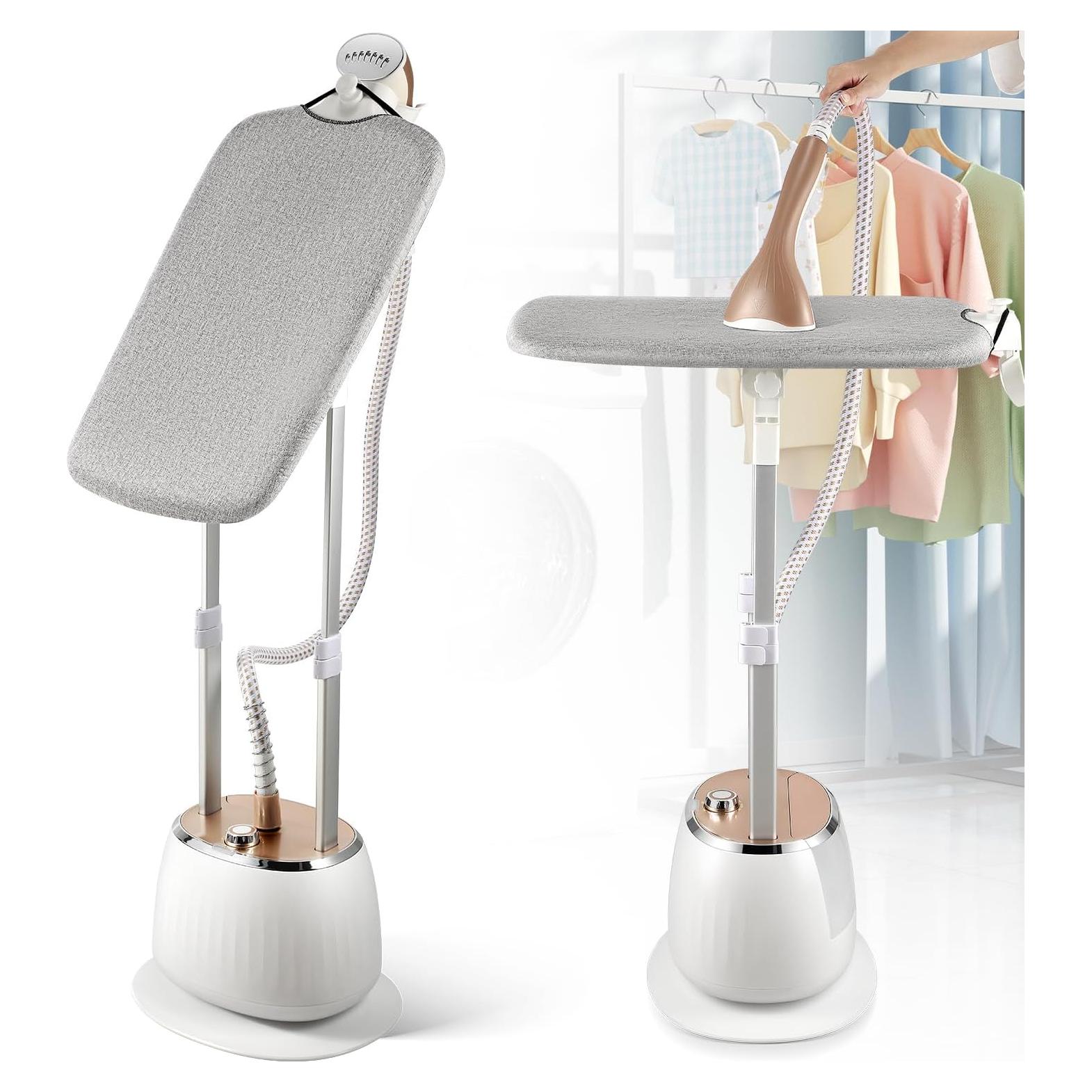 Steamer de Ropa Hapyvergo 1800W 1.6L 10 Niveles de Vapor