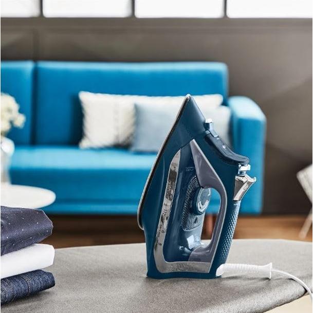 Plancha de Vapor Rowenta DW23 1725W Acero Inoxidable Azul