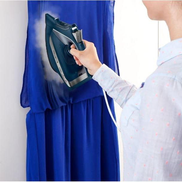 Plancha de Vapor Rowenta DW23 1725W Acero Inoxidable Azul