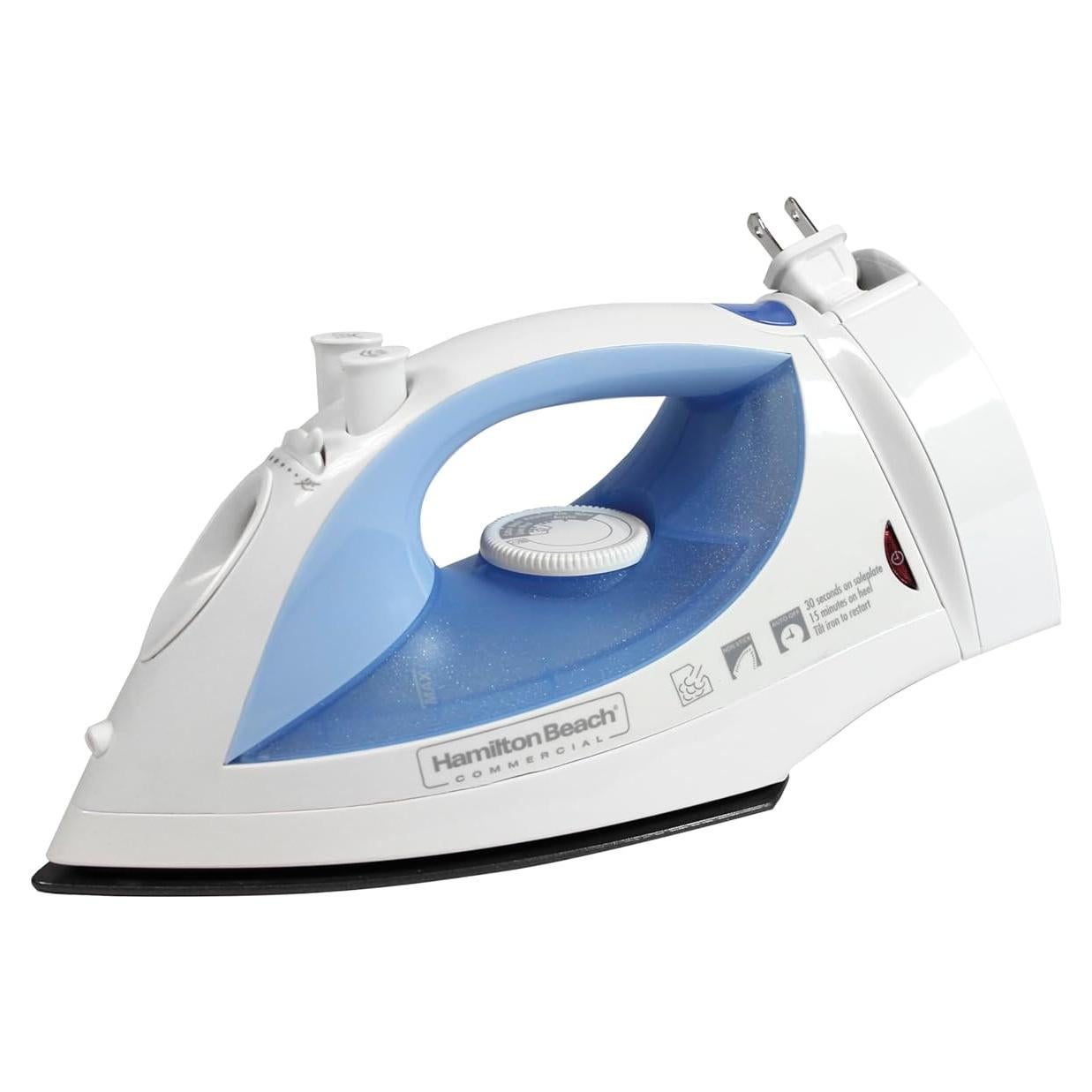 Plancha de Vapor Hamilton Beach HIR400R Compacta Antiadherente