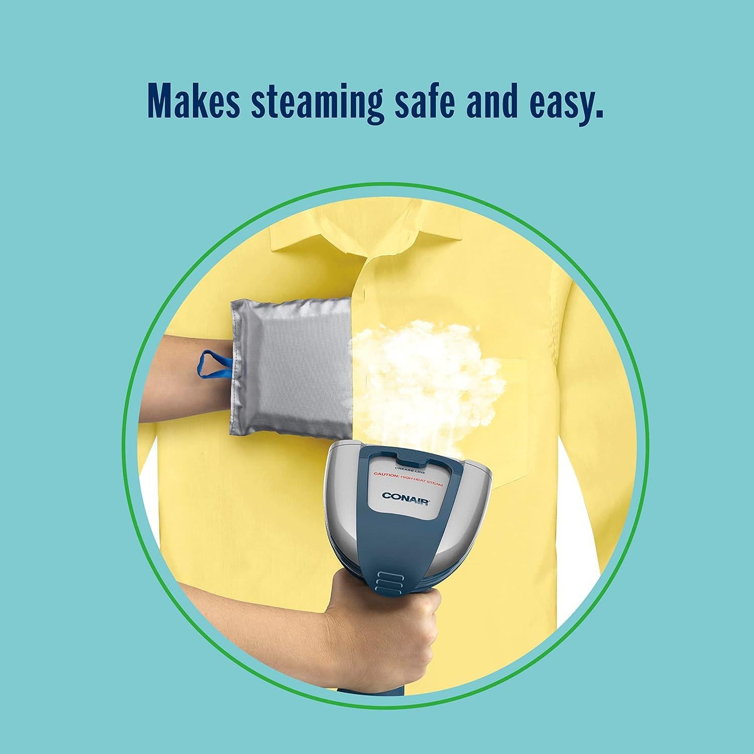 Mitón Protector para Vaporizar Prendas Conair Negro