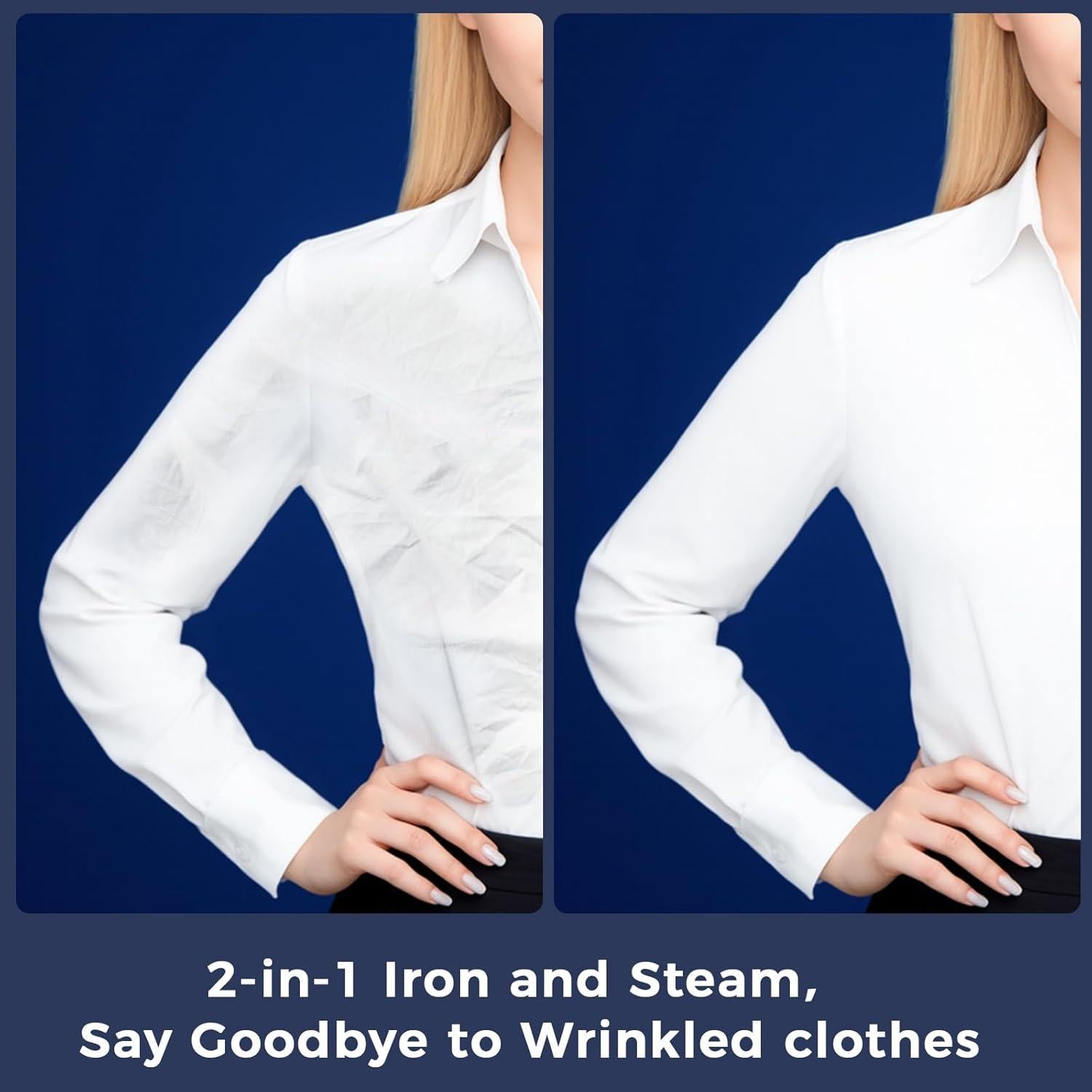 Vaporizador de Ropa Portátil Westswan 1200W 100ml Negro