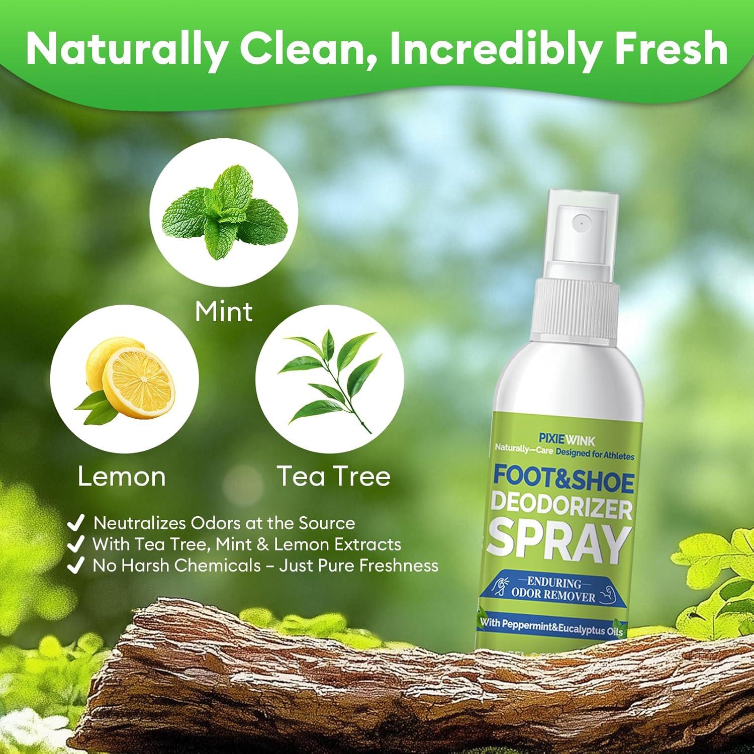 Desodorante para Pies y Zapatos PIXIEWINK 148 ml 2-Pack