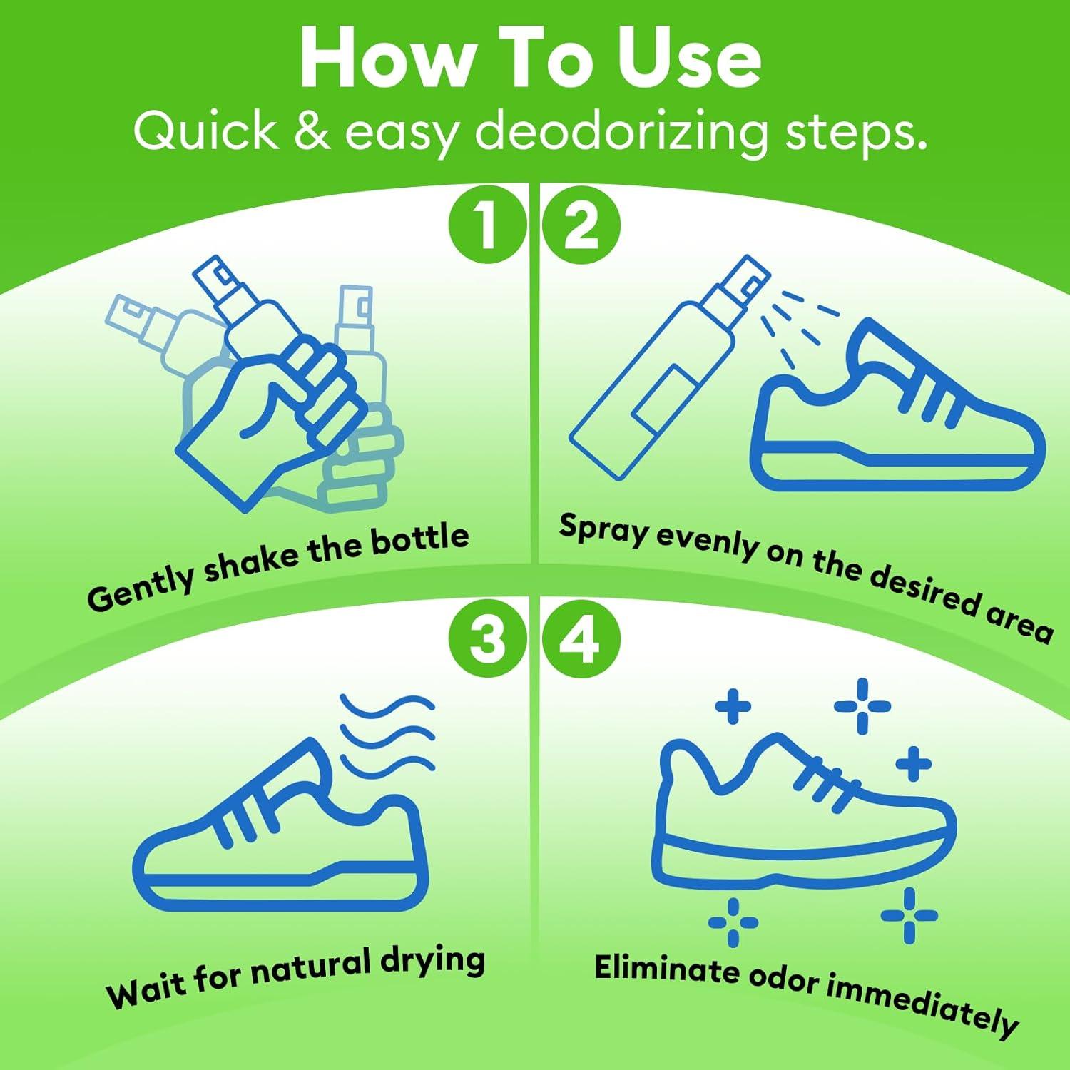 Desodorante para Pies y Zapatos PIXIEWINK 148 ml 2-Pack