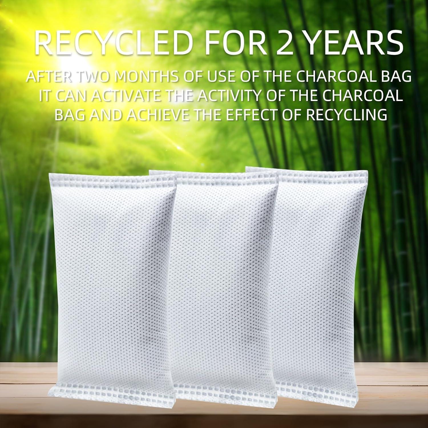 Paquete de 10 Desodorantes para Zapatos YouniDint 50g, Carbón Activado